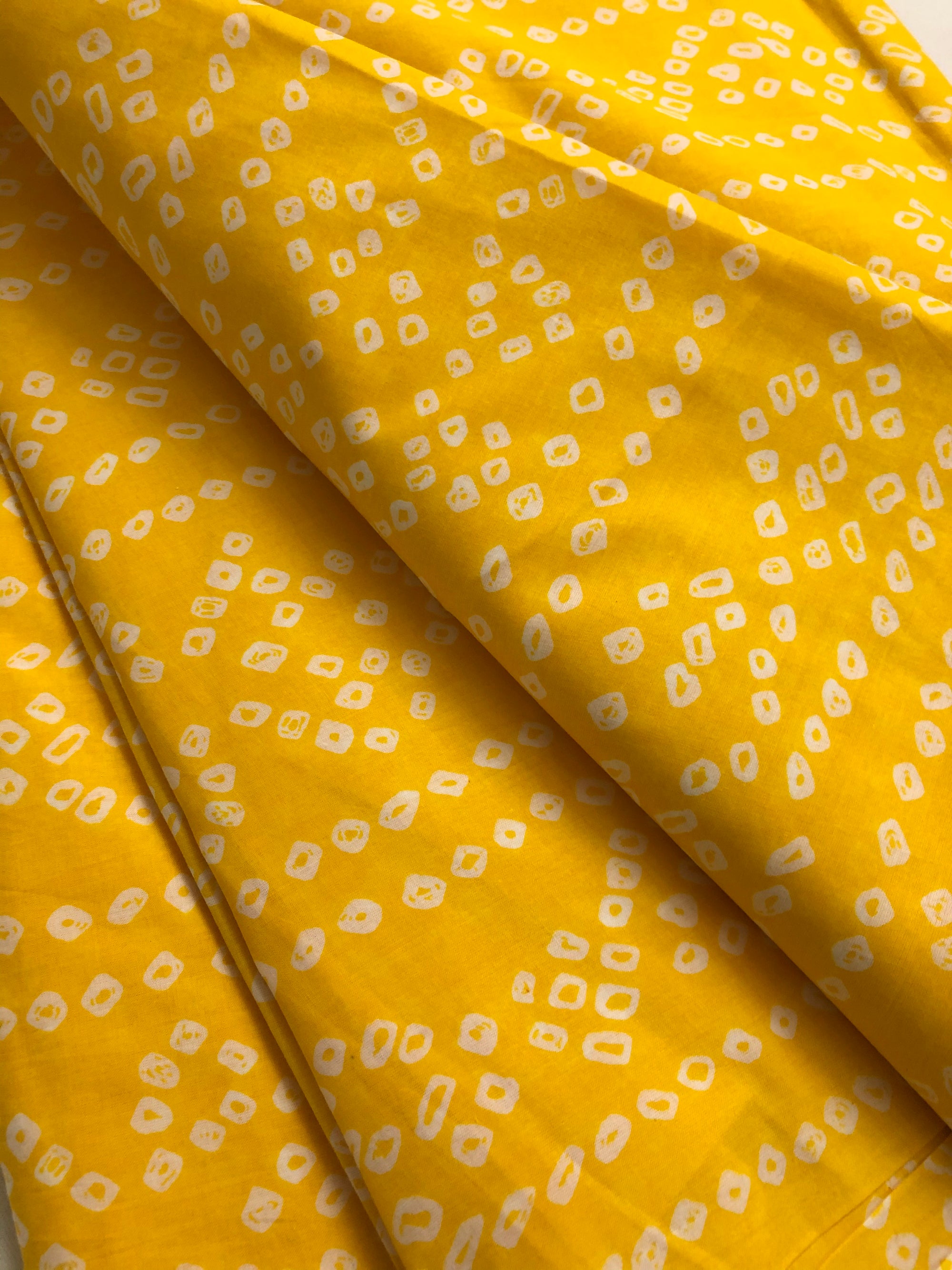Printed cotton fabric