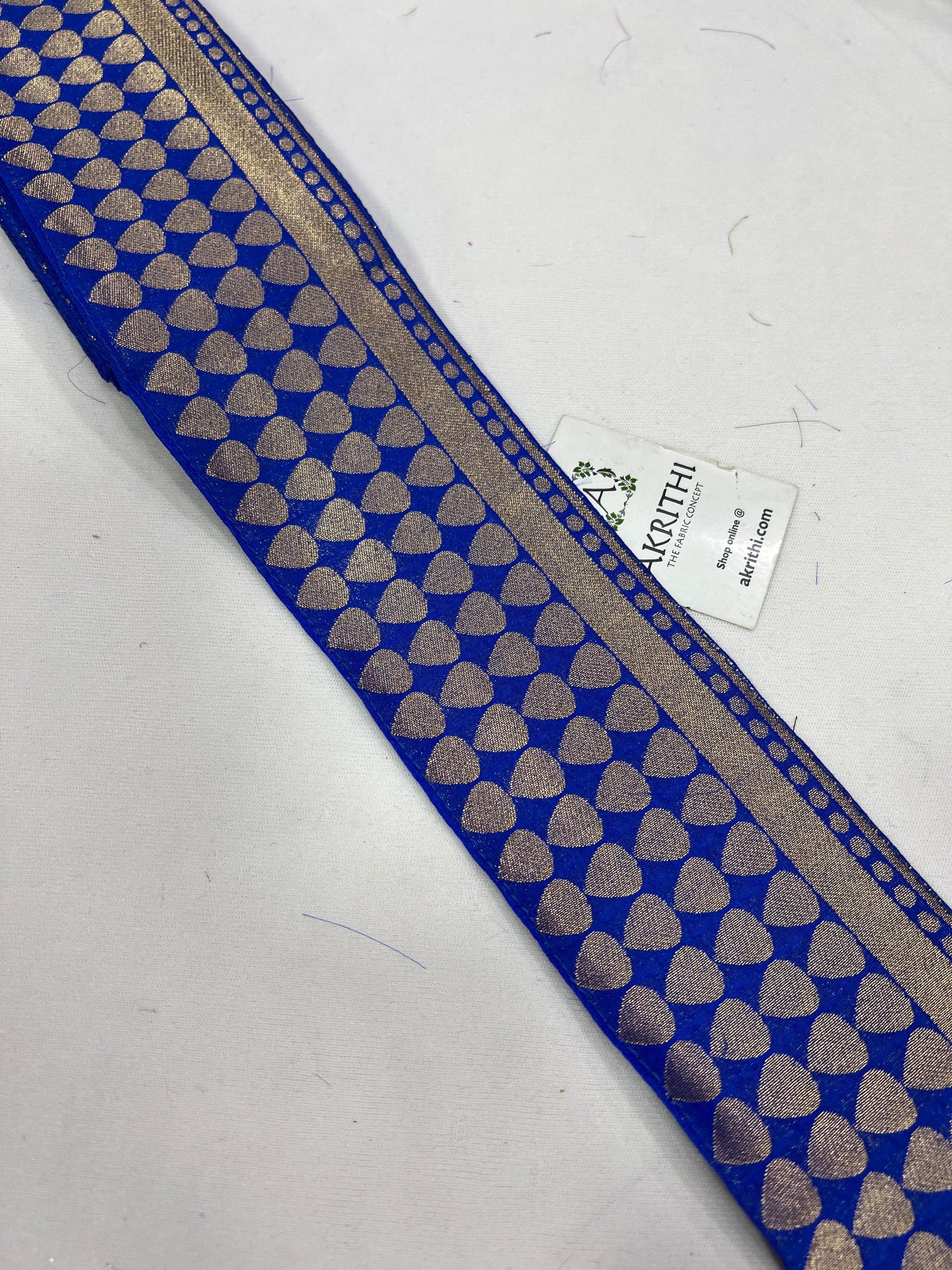 Handloom Banarasi lace 10 metres roll