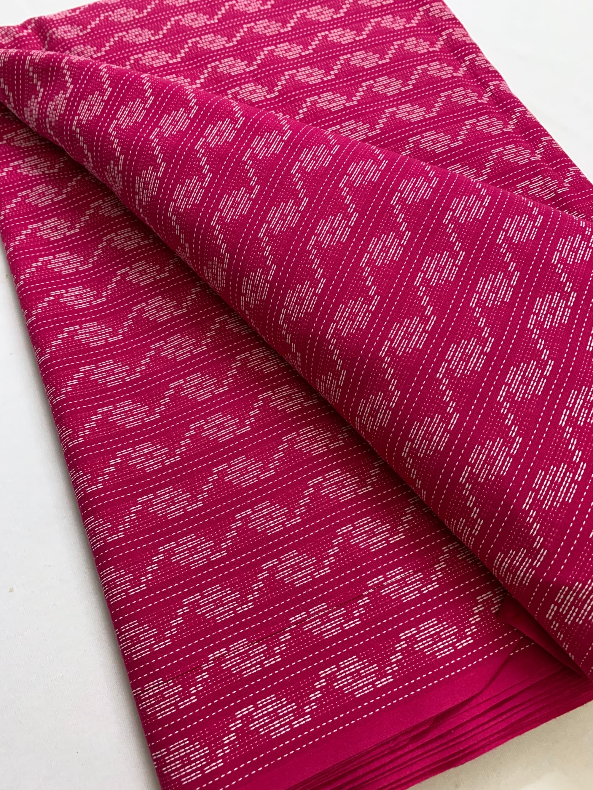 Kantha pure cotton fabric