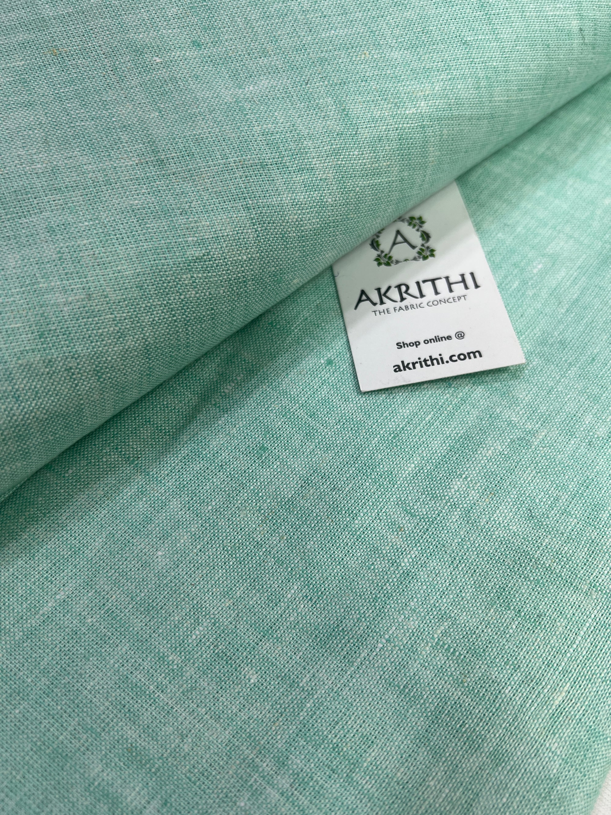 Pure linen fabric