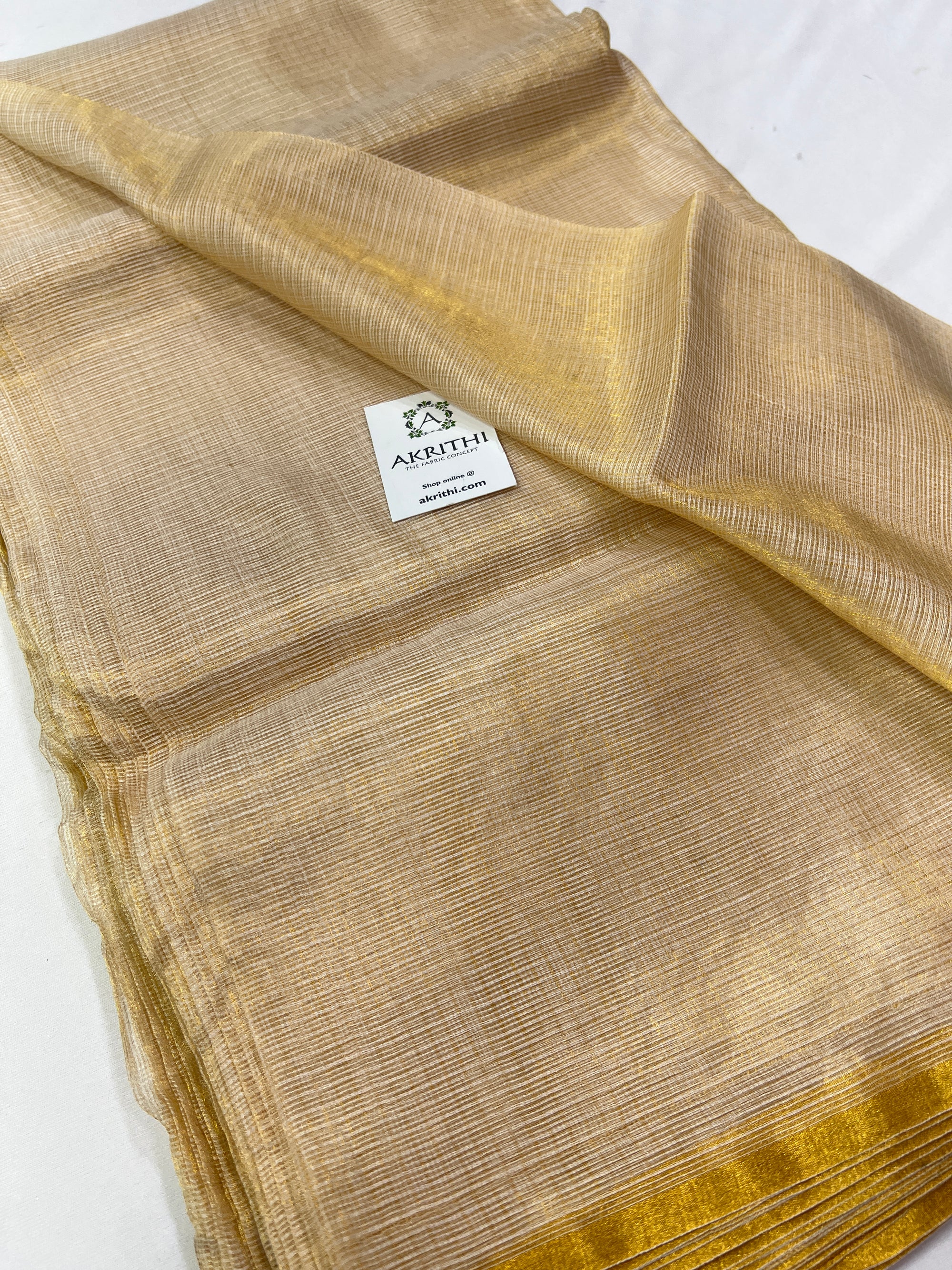 Pure silk kota tissue fabric