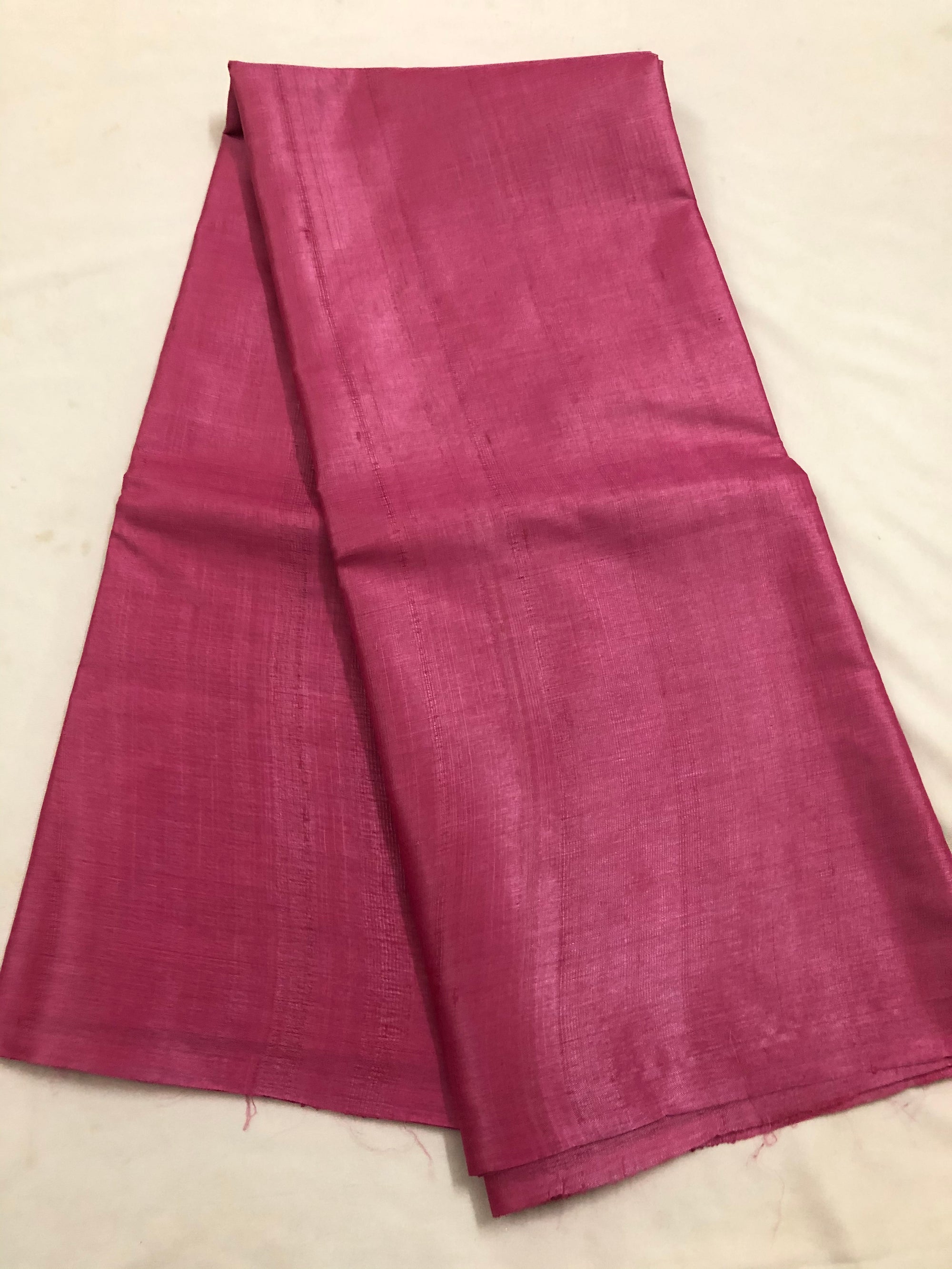 HANDLOOM PURE TUSSAR SILK FABRIC