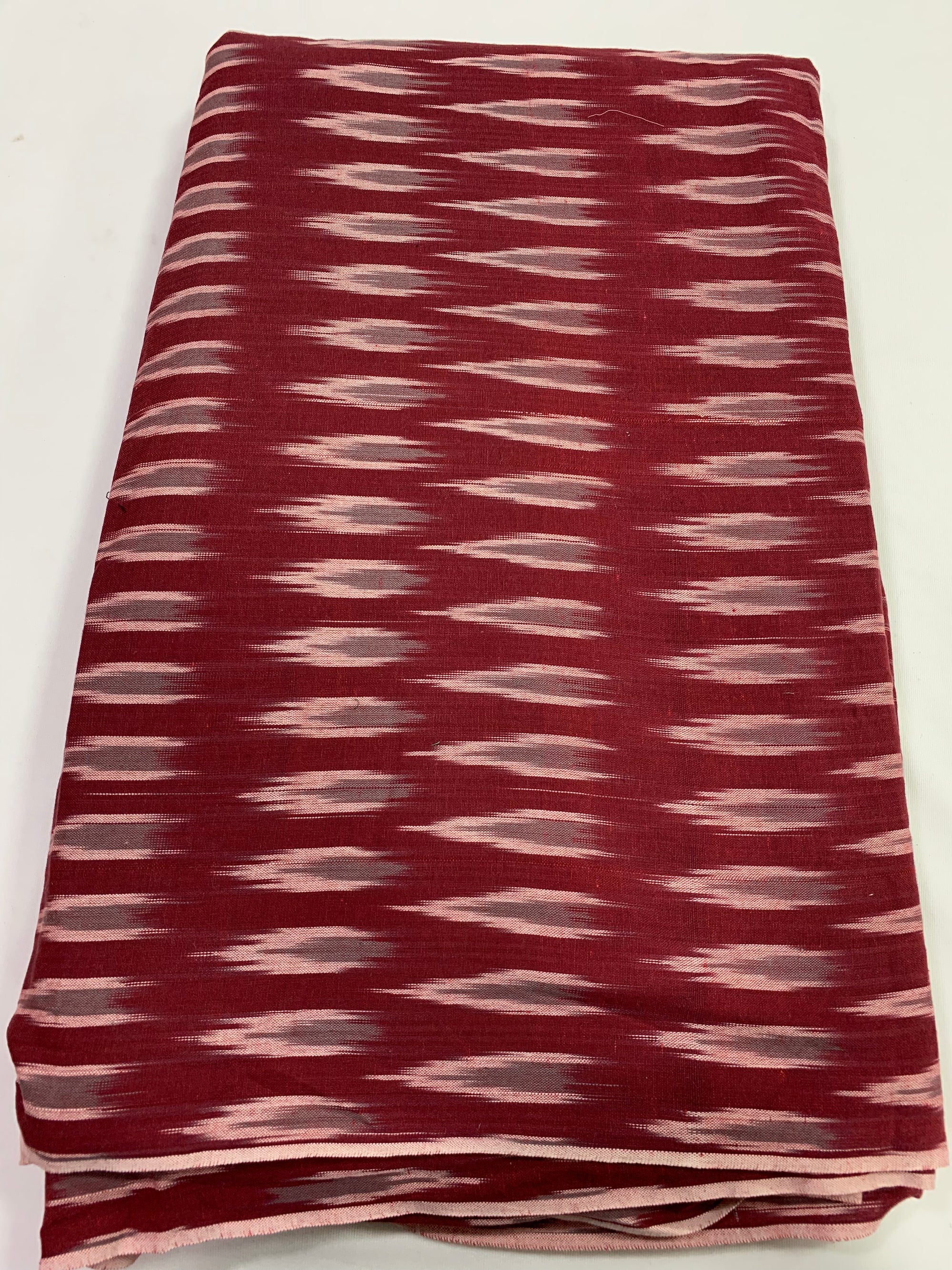 Handloom Ikat pure cotton fabric
