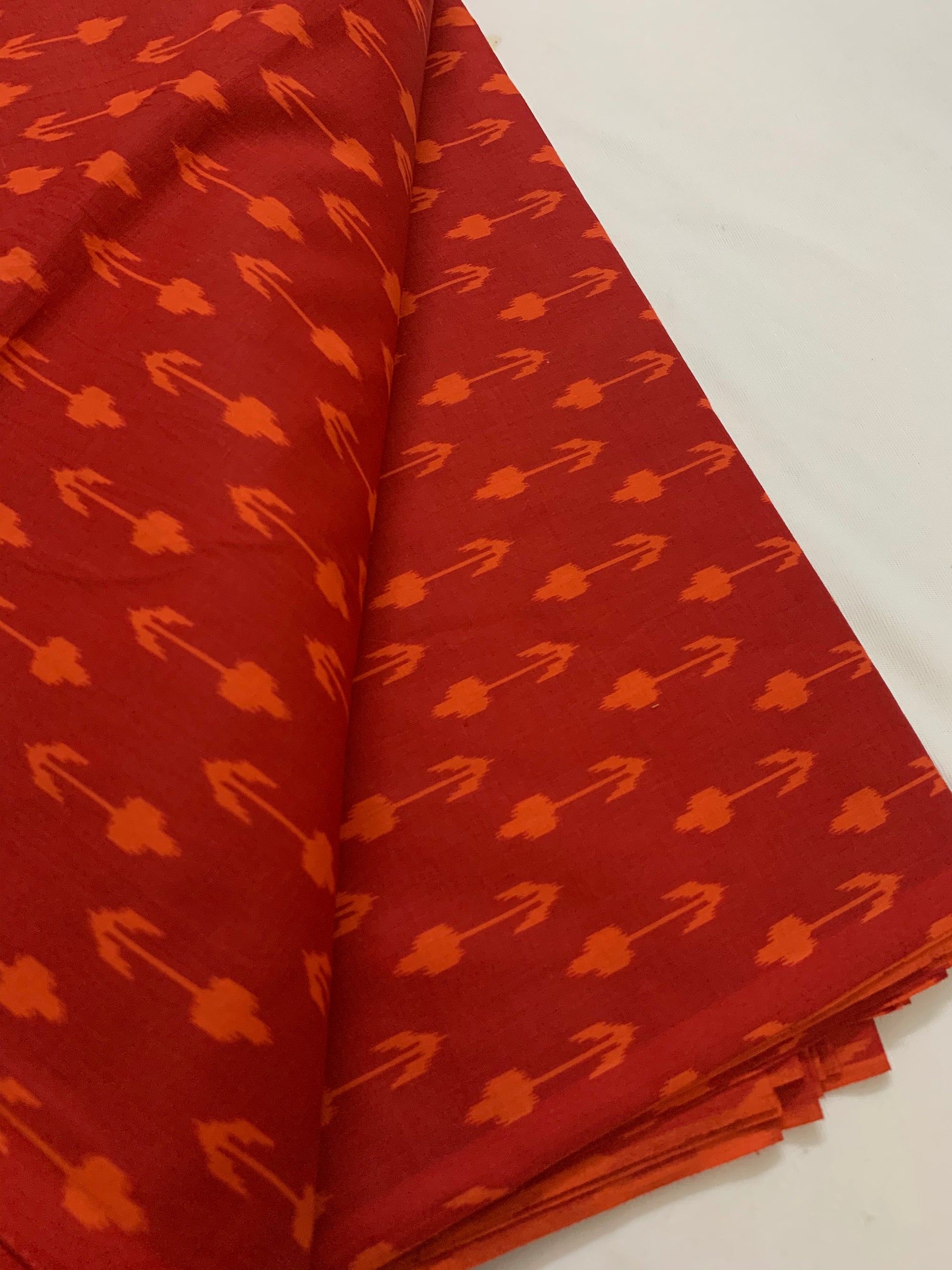 Printed pure cotton fabric