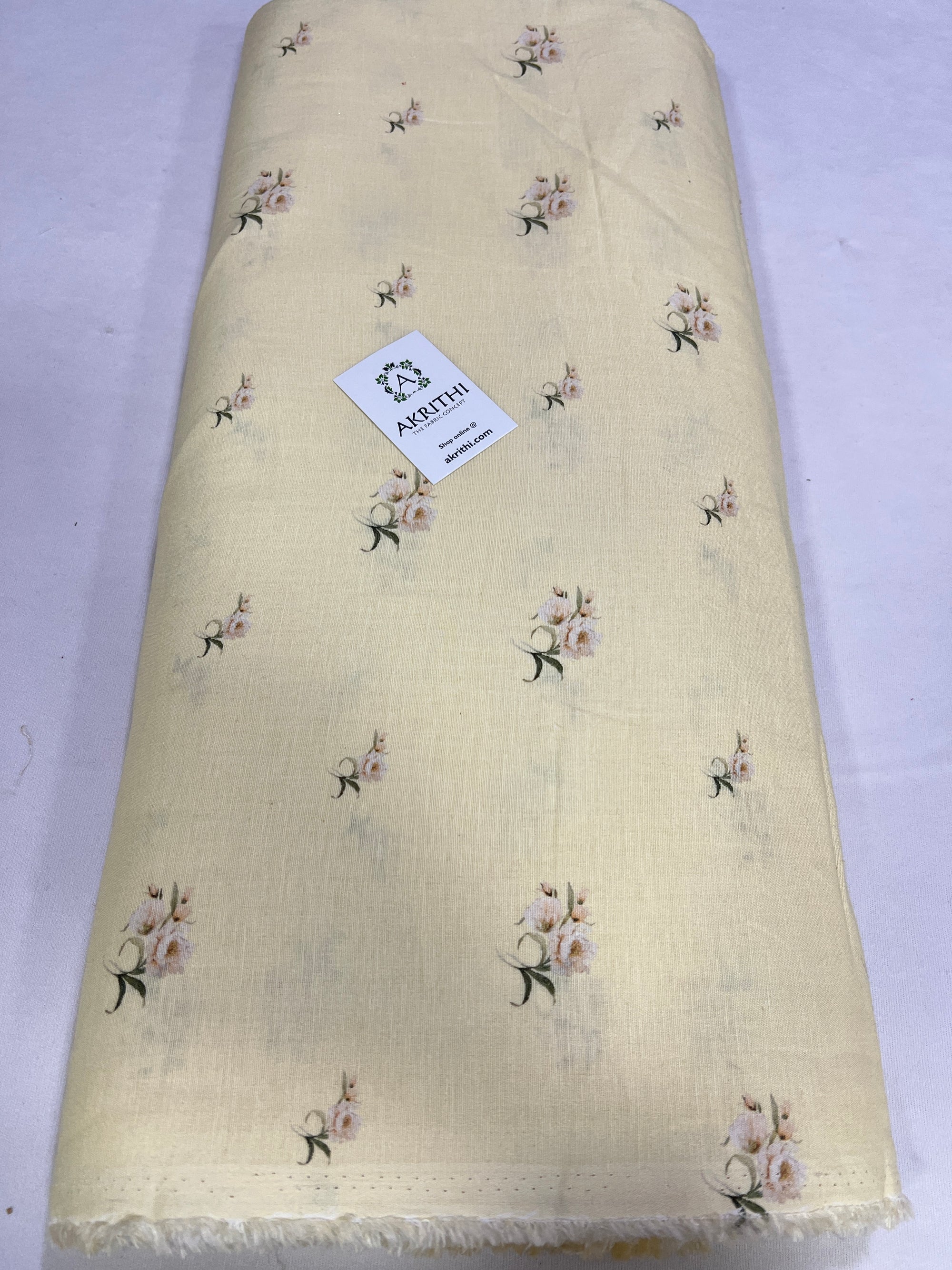 Digital Printed pure linen fabric