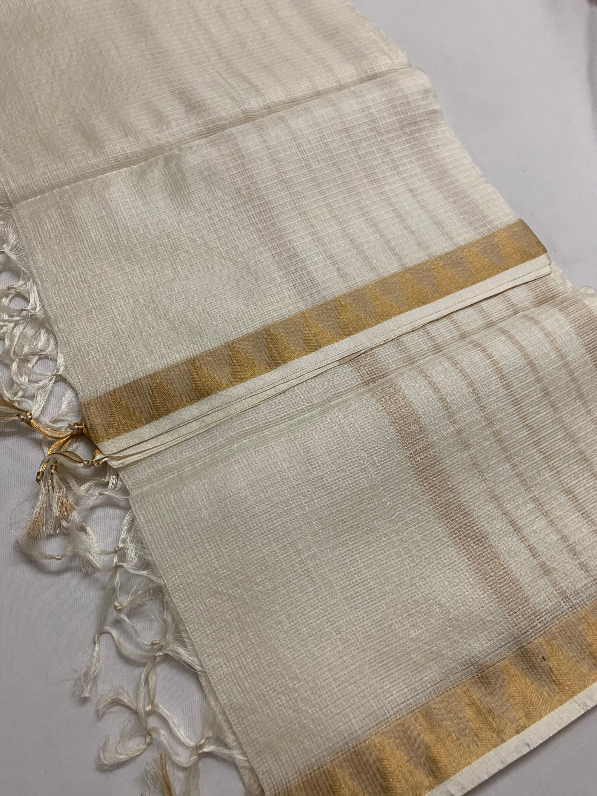 Dyeable Pure silk Kota Dupatta customise