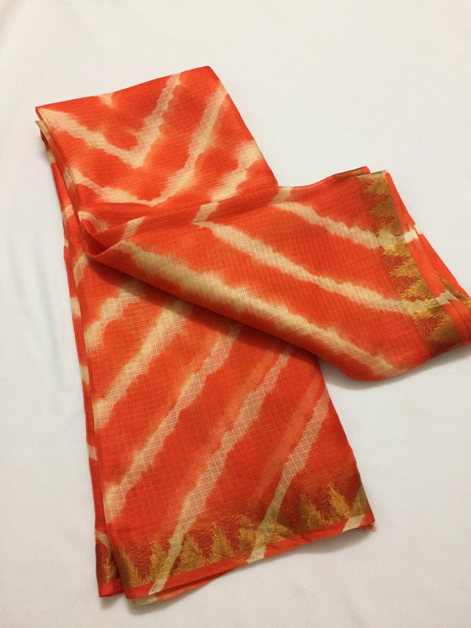 Pure silk Kota leheriya Dupatta