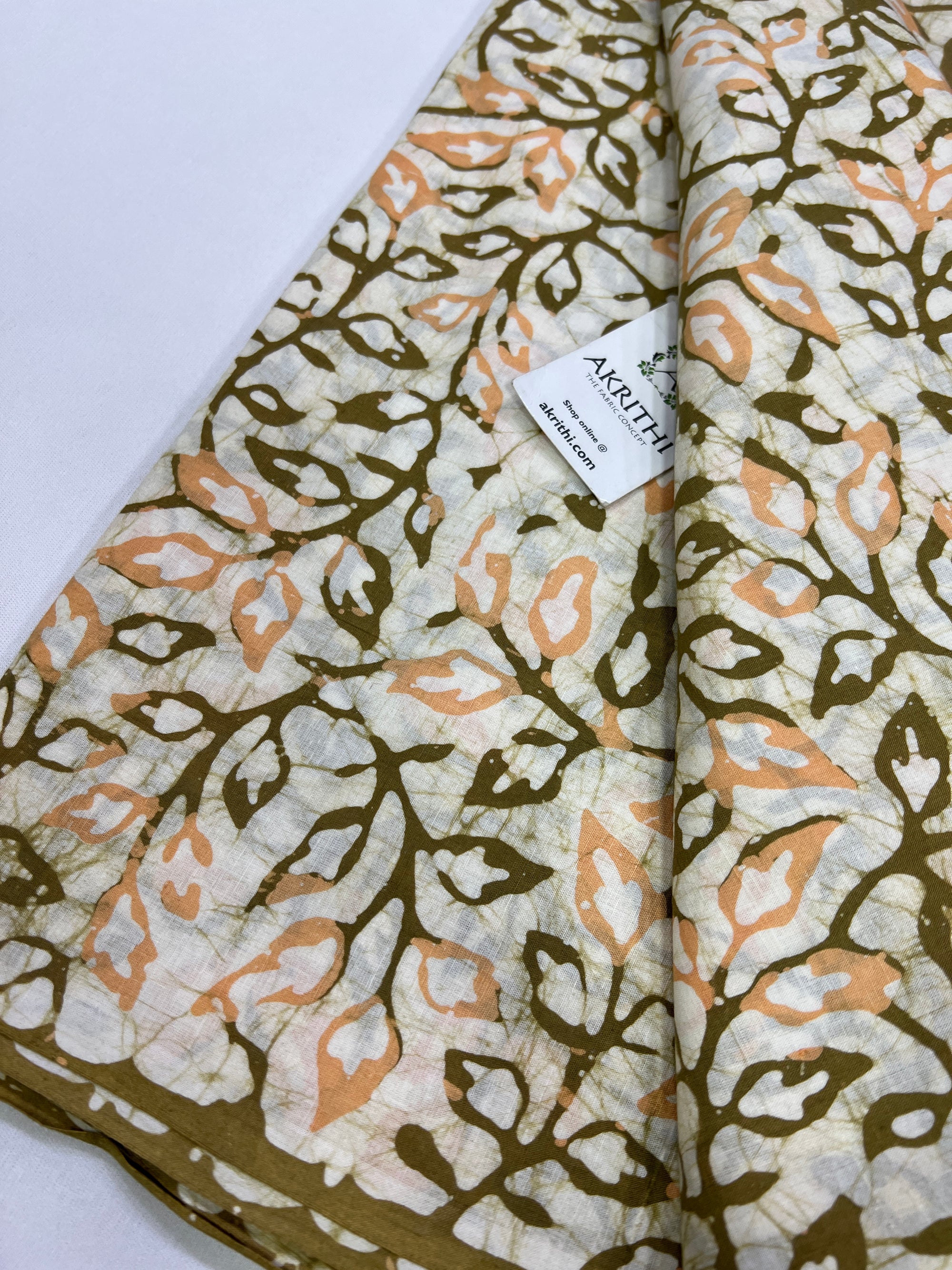 Batik pure cotton fabric
