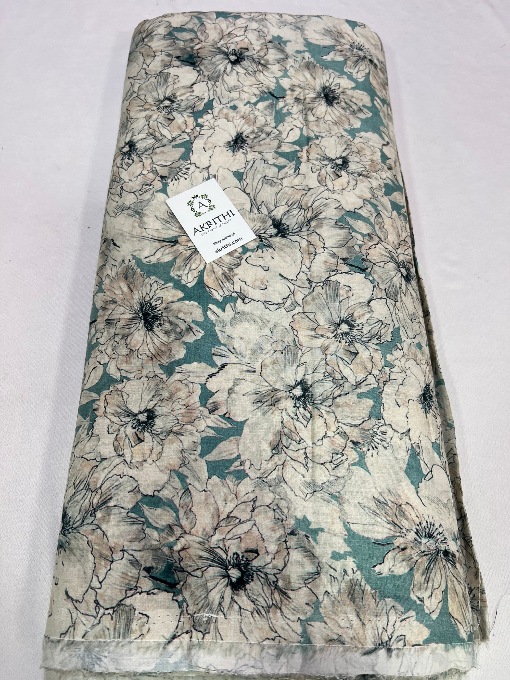 Digital Printed pure cotton fabric