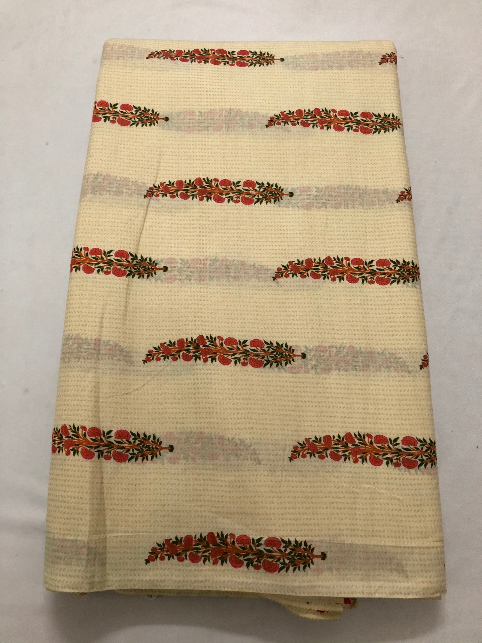 Printed cotton fabric