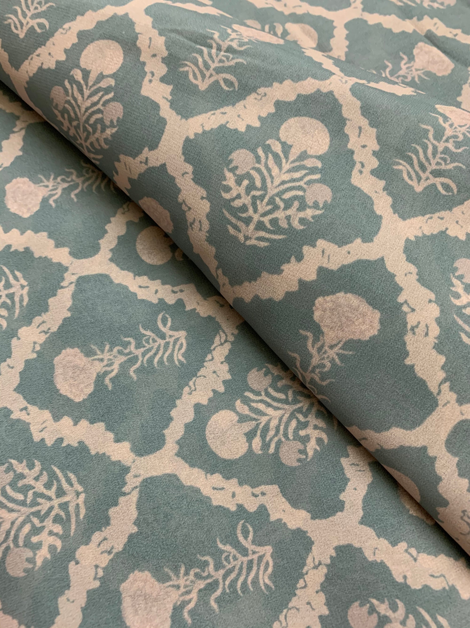 Digital floral Printed georgette fabric