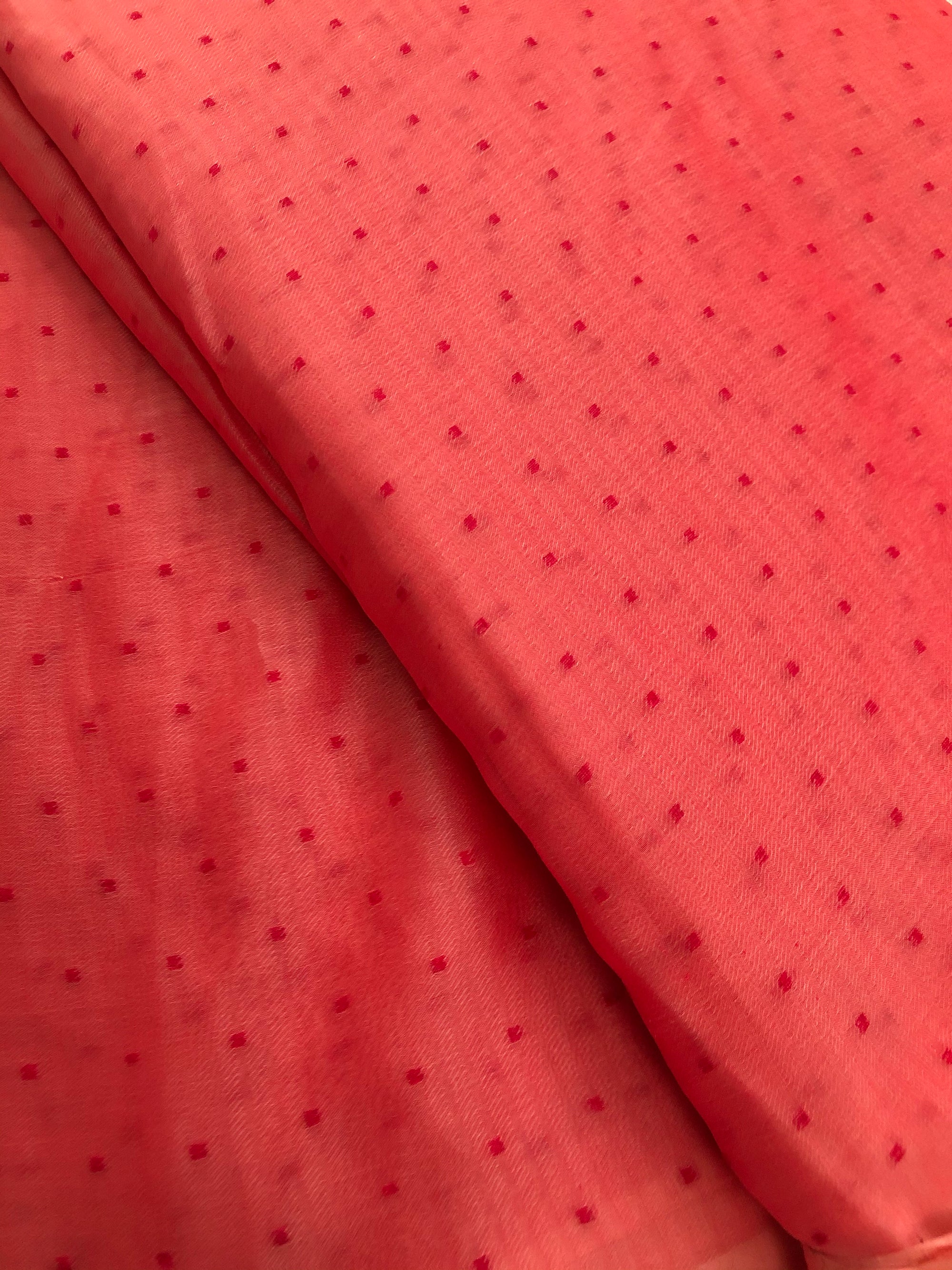 Butti chiffon fabric