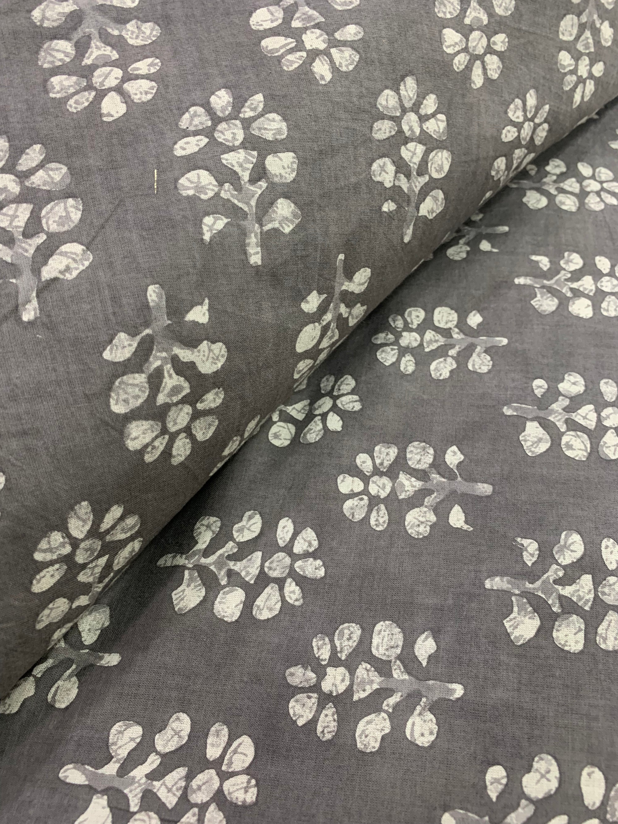 Printed pure cotton fabric