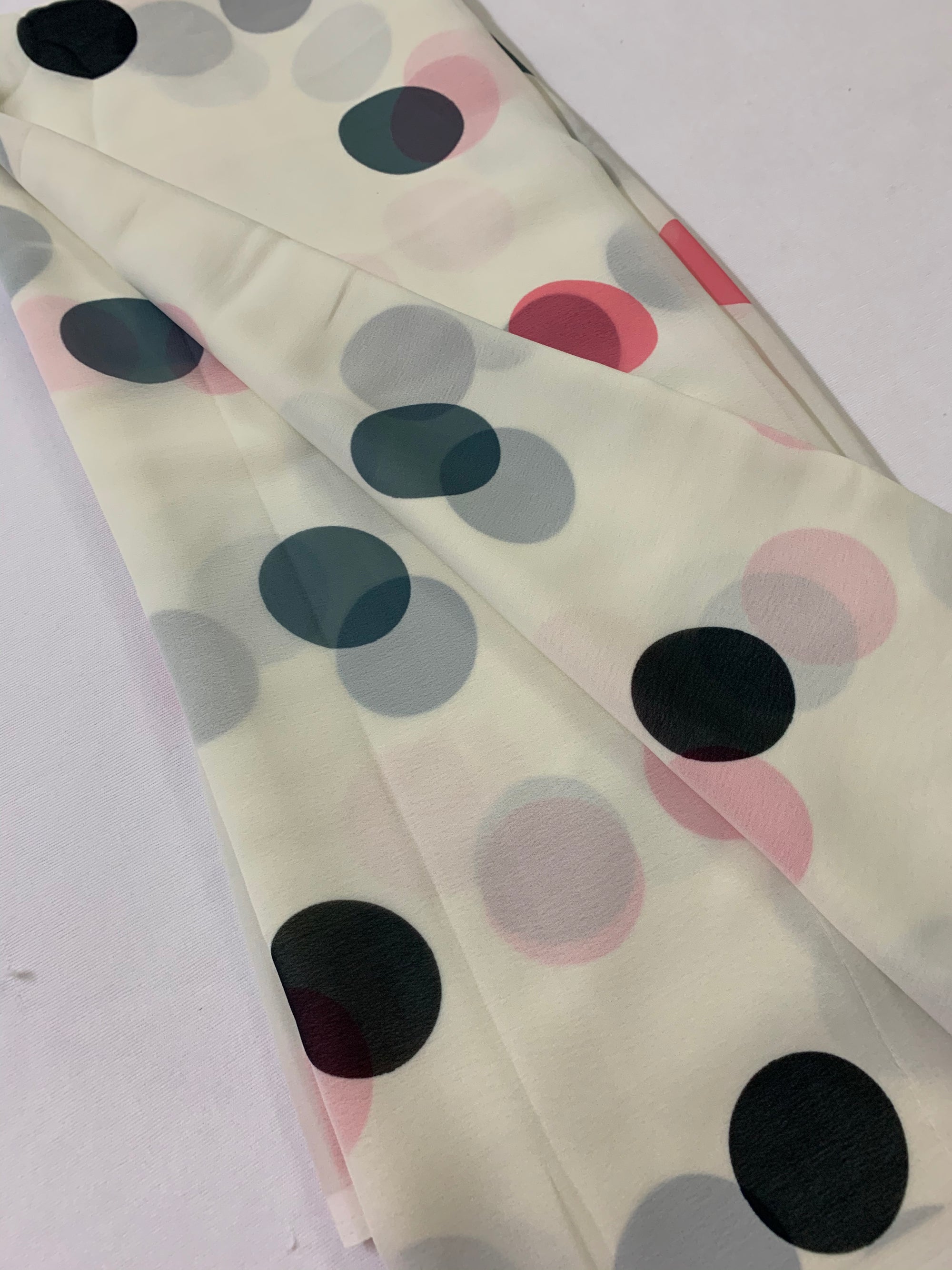 Digital floral Printed georgette fabric