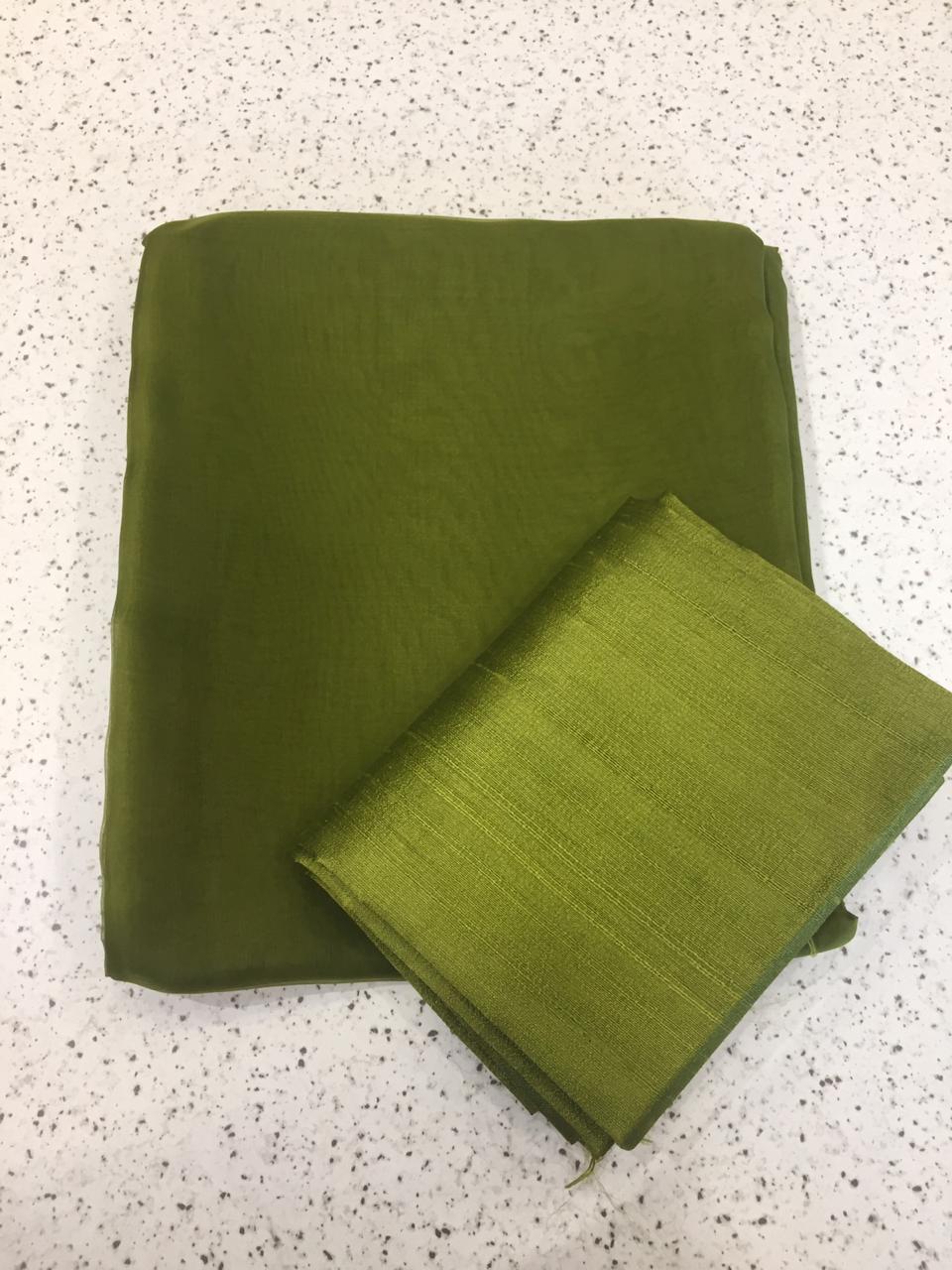 Pure silk organza saree