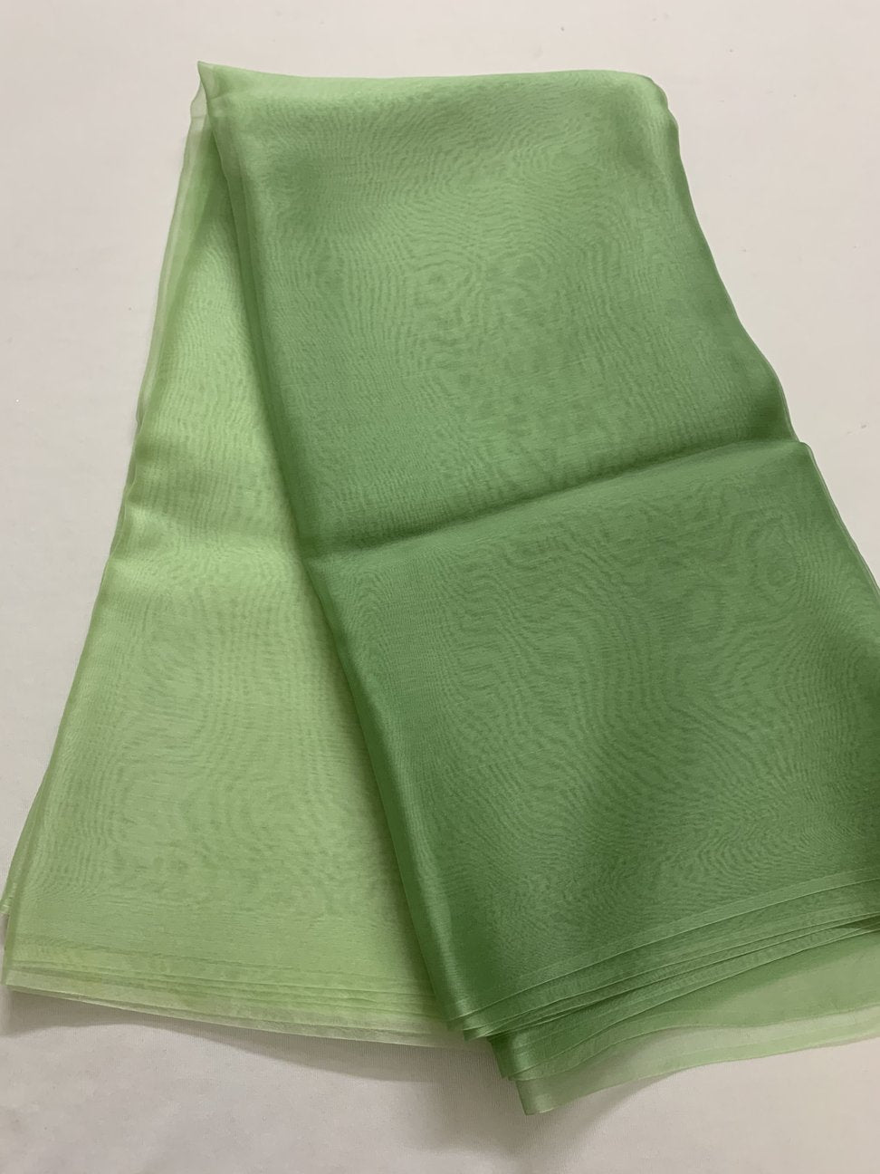 SHADED PURE SILK ORGANZA FABRIC - Main Image
