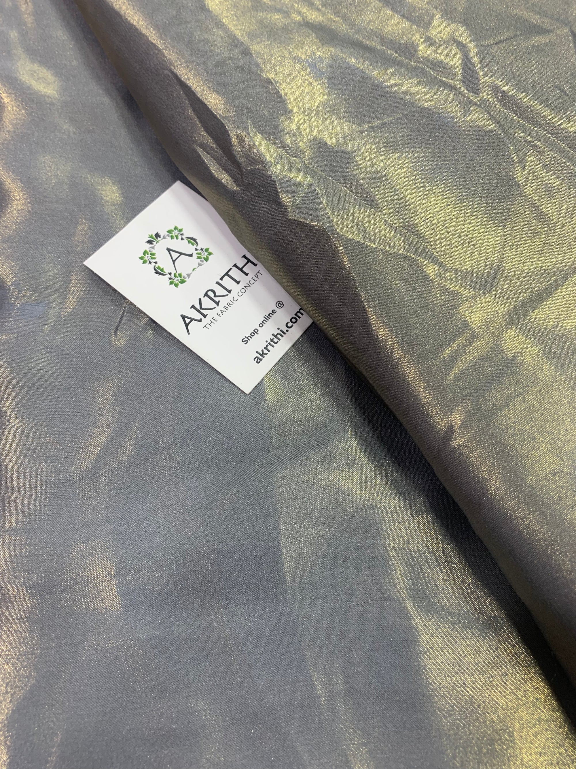 Foil georgette fabric