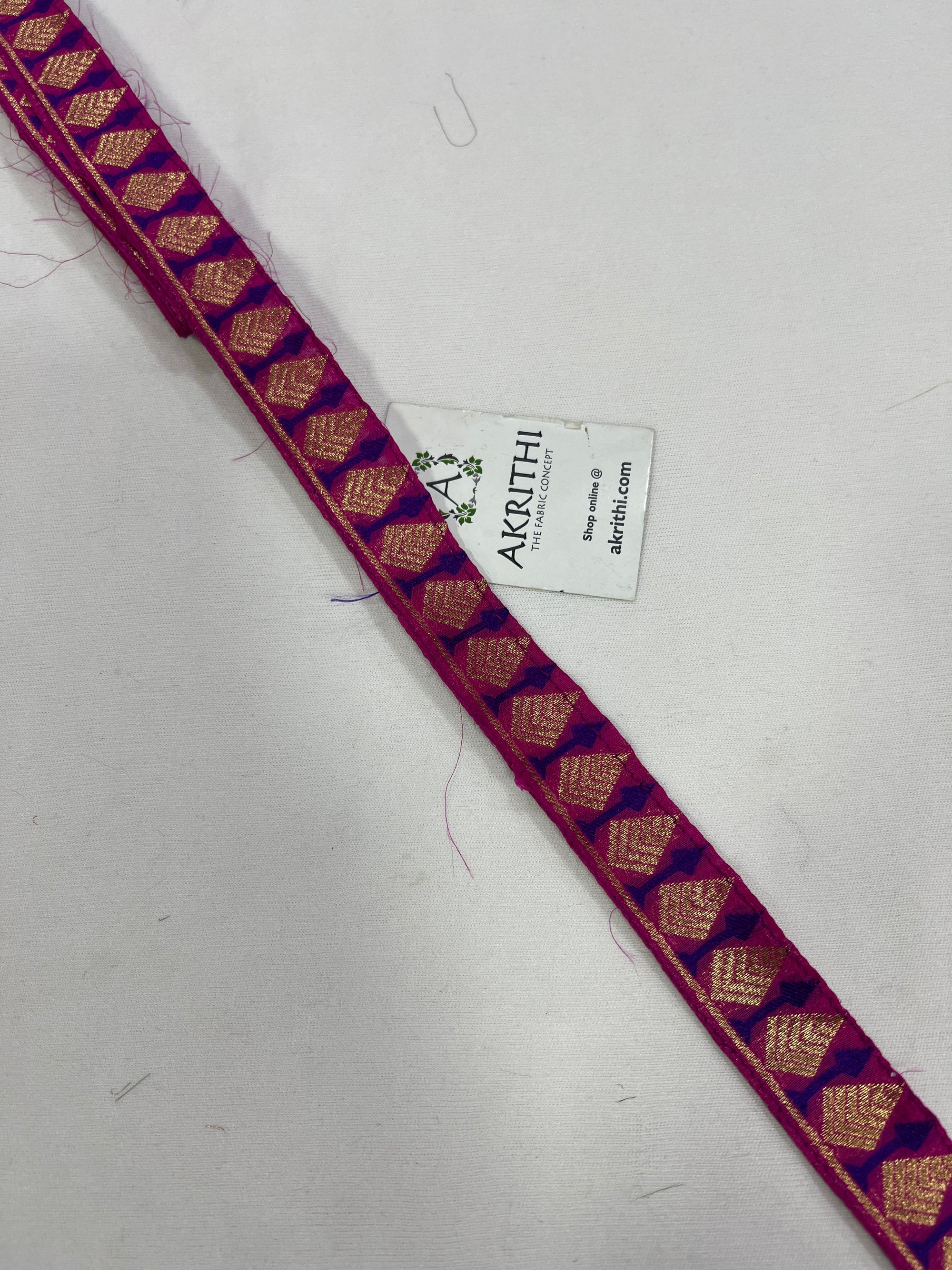Handloom Banarasi lace 5 metres roll