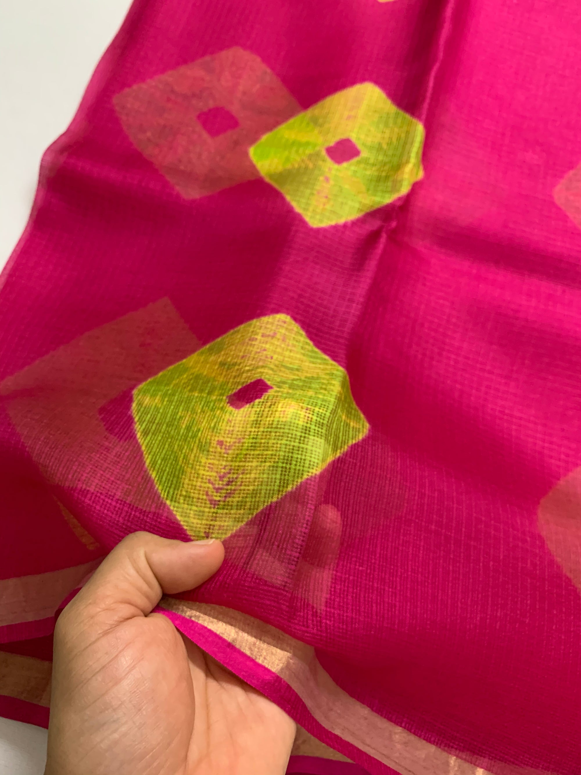Bandhani pure kota silk saree