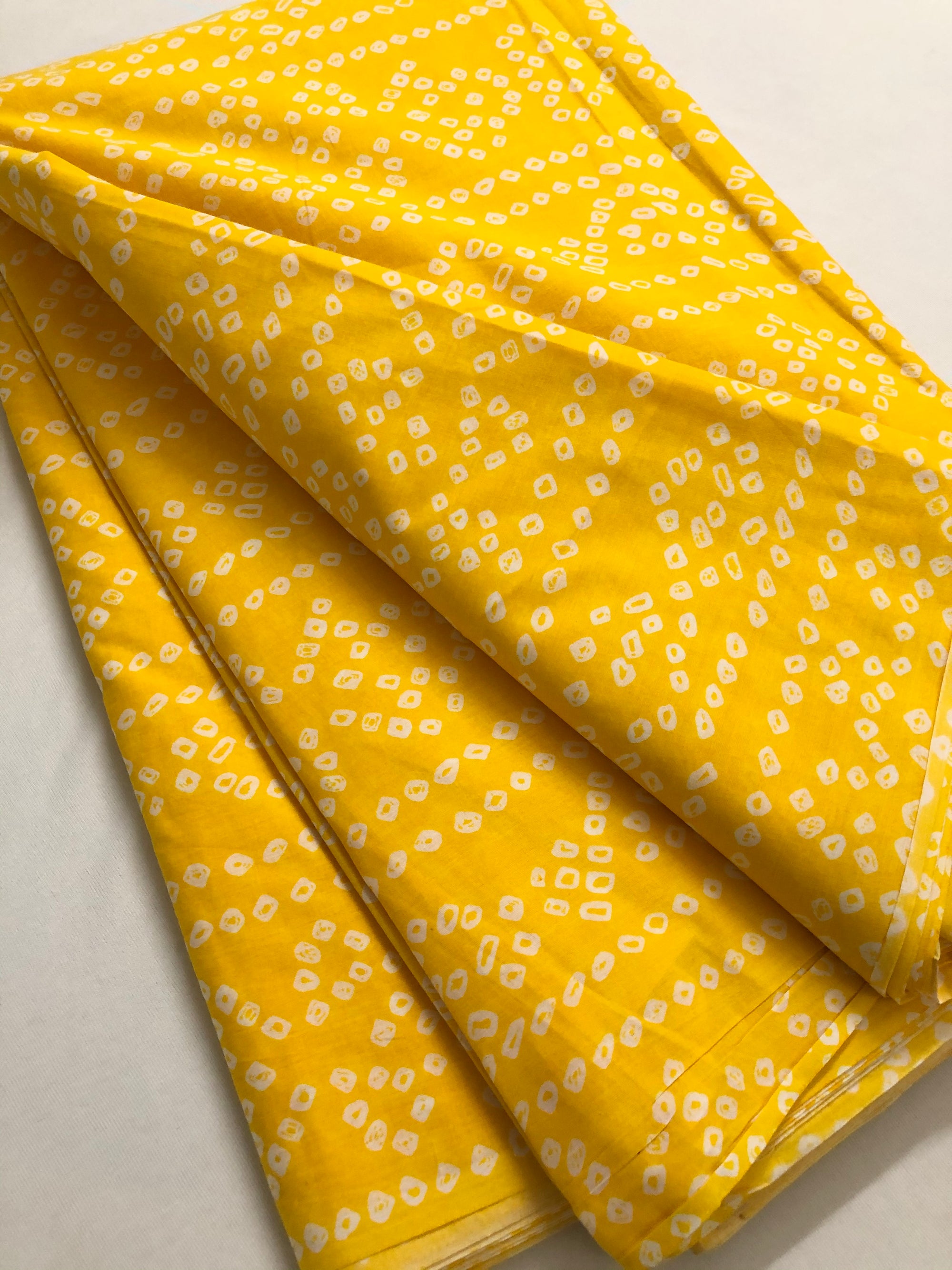 Printed cotton fabric