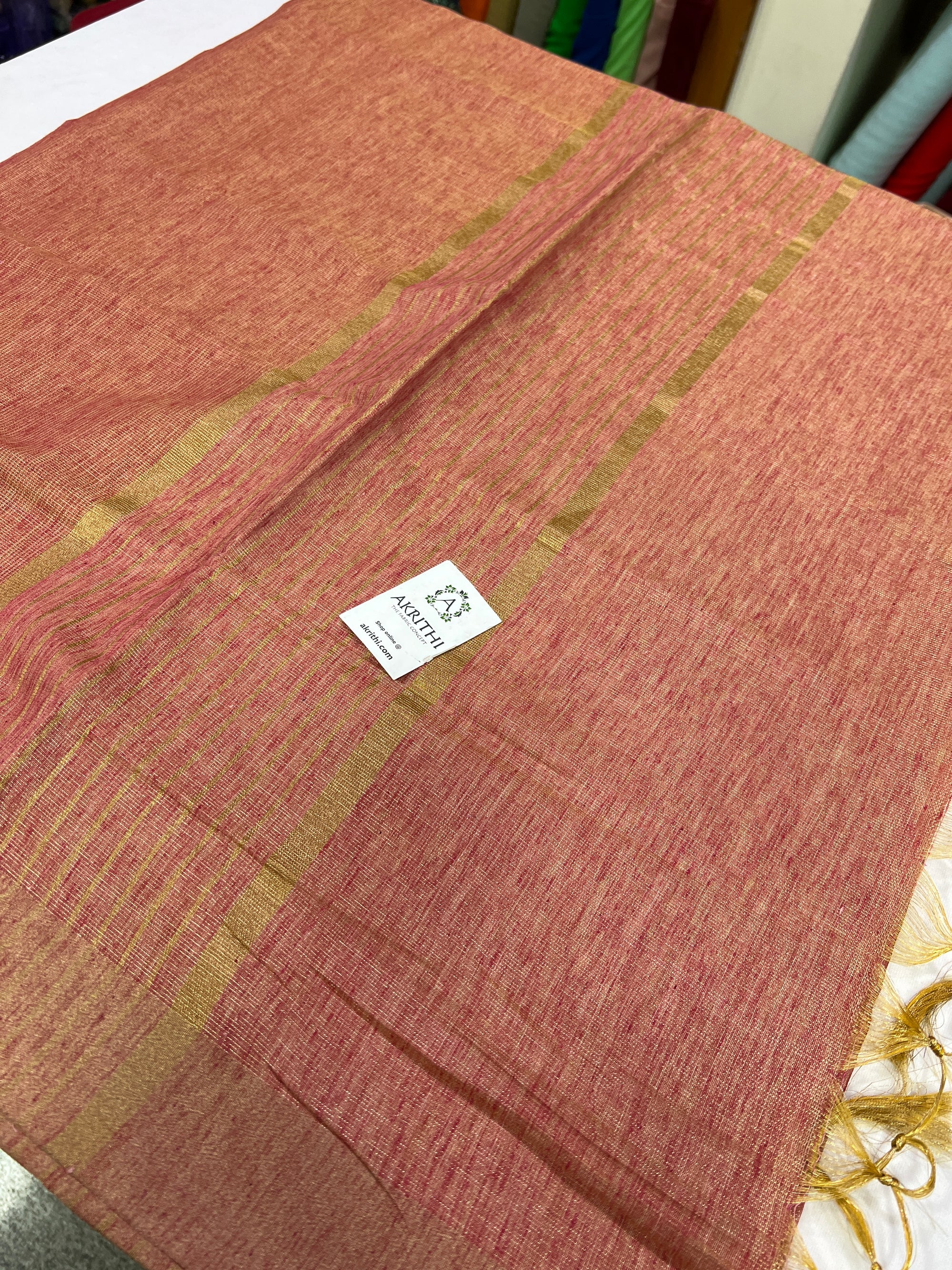 Banarasi cotton tissue saree