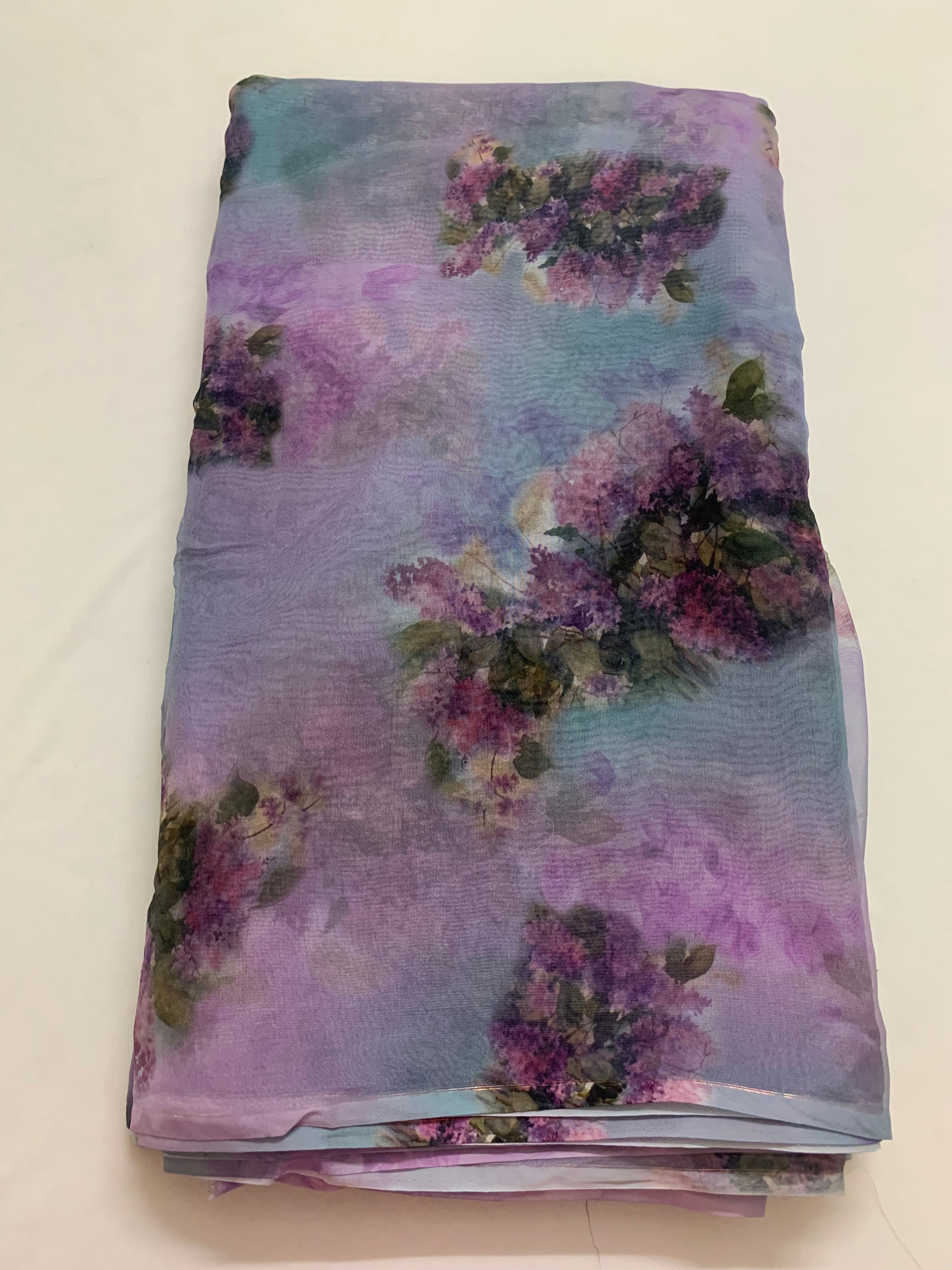 Digital Printed organza fabric