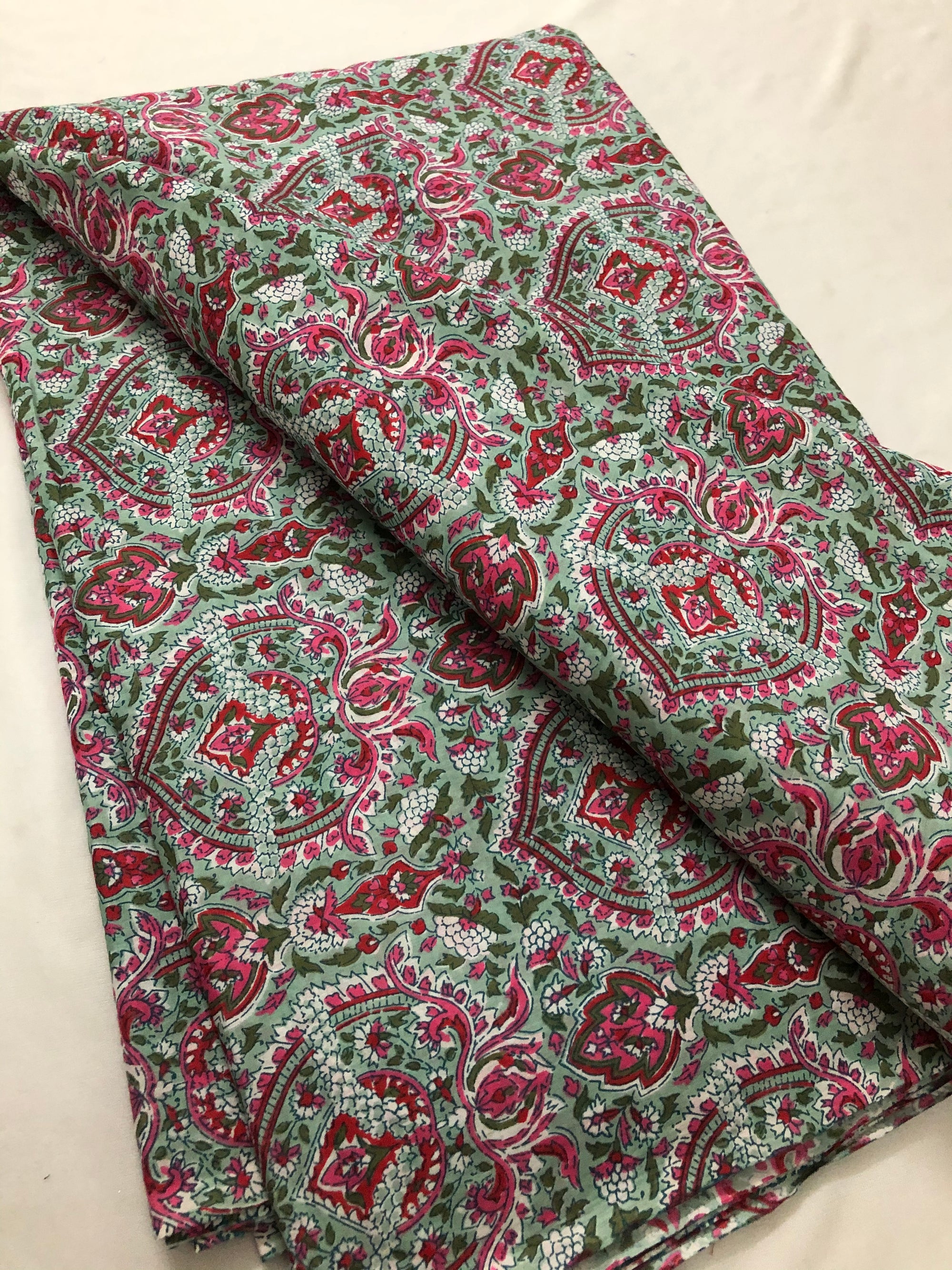 Printed cotton fabric