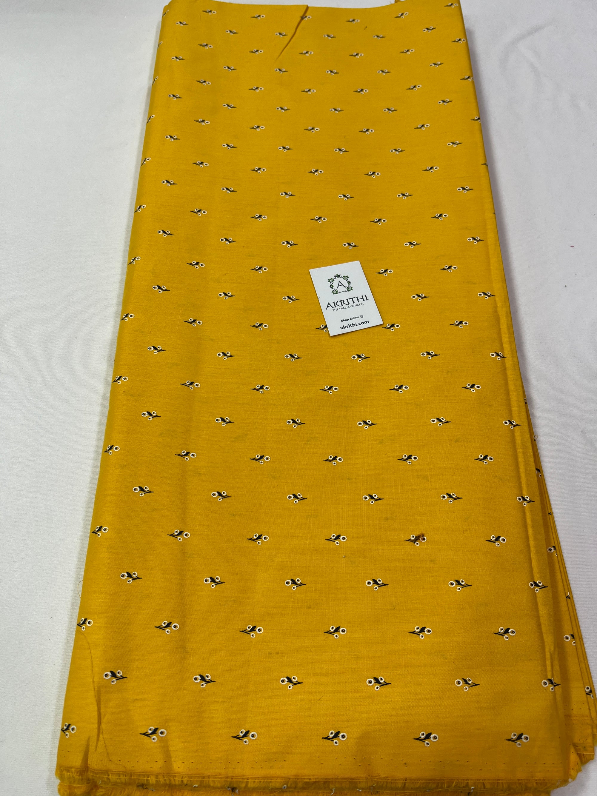 Printed pure cotton fabric