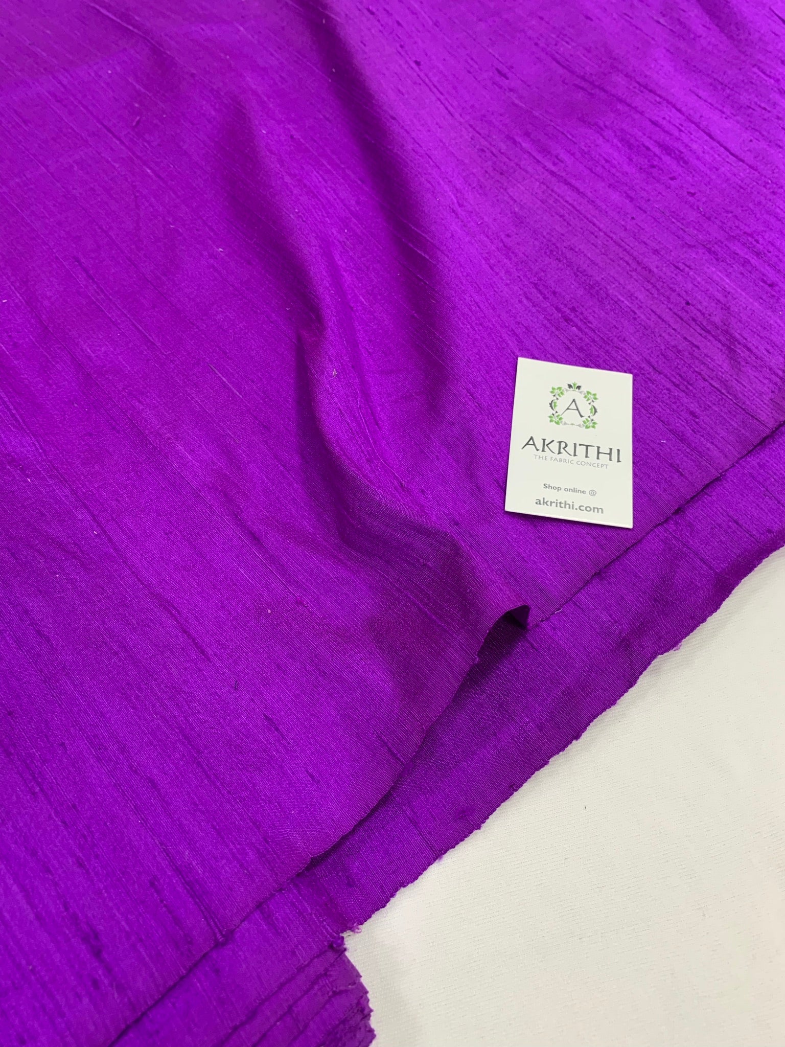 Pure raw silk