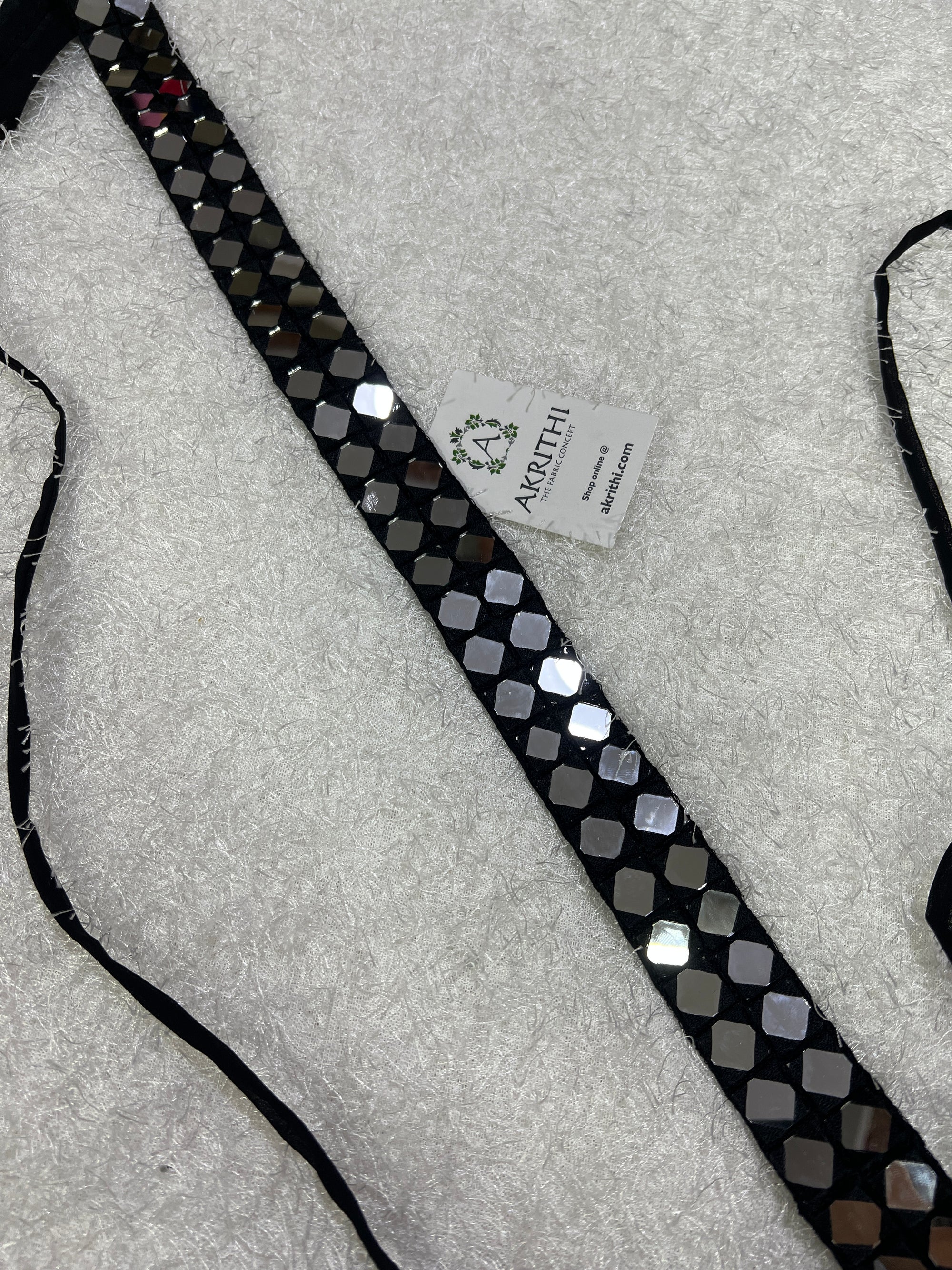 Real mirror belt