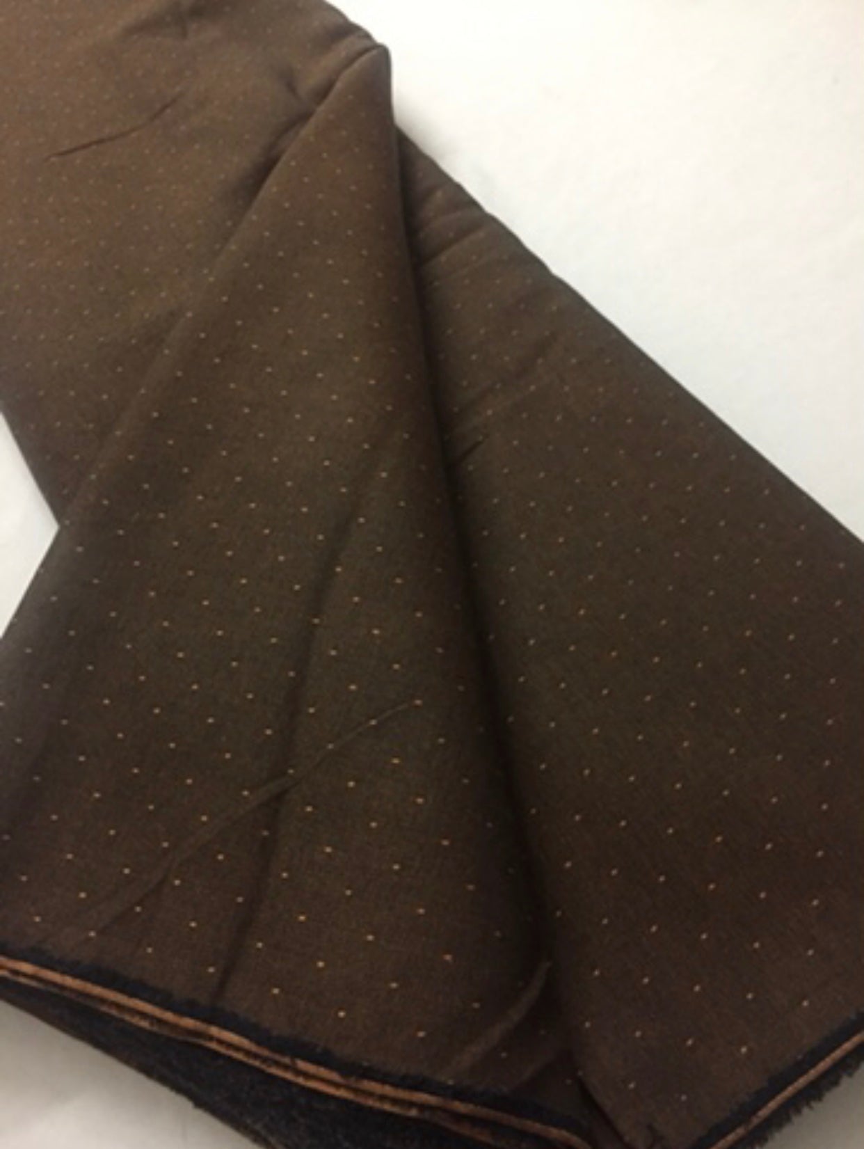 Self woven double sided cotton fabric