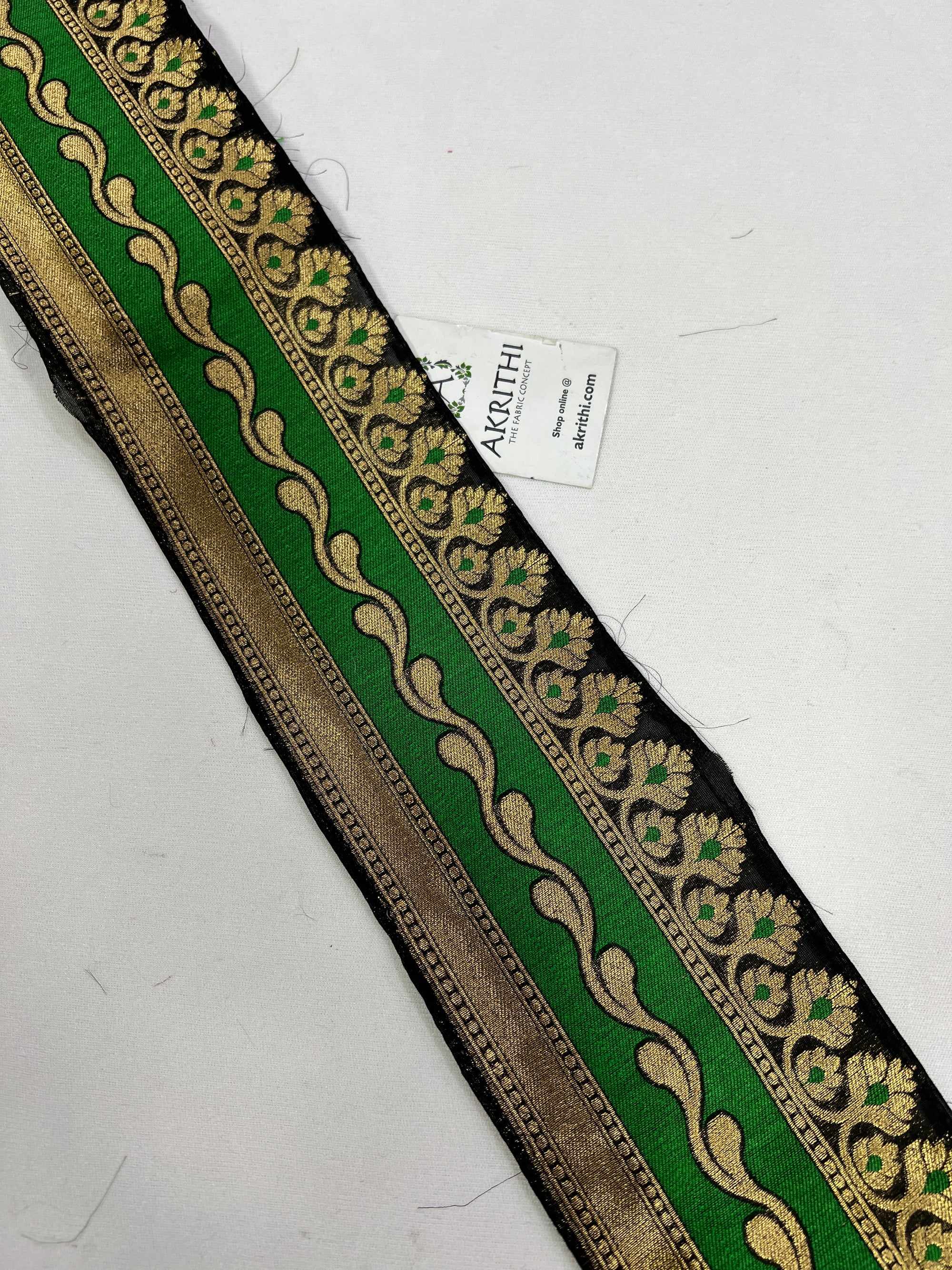 Handloom Banarasi lace 5 metres roll