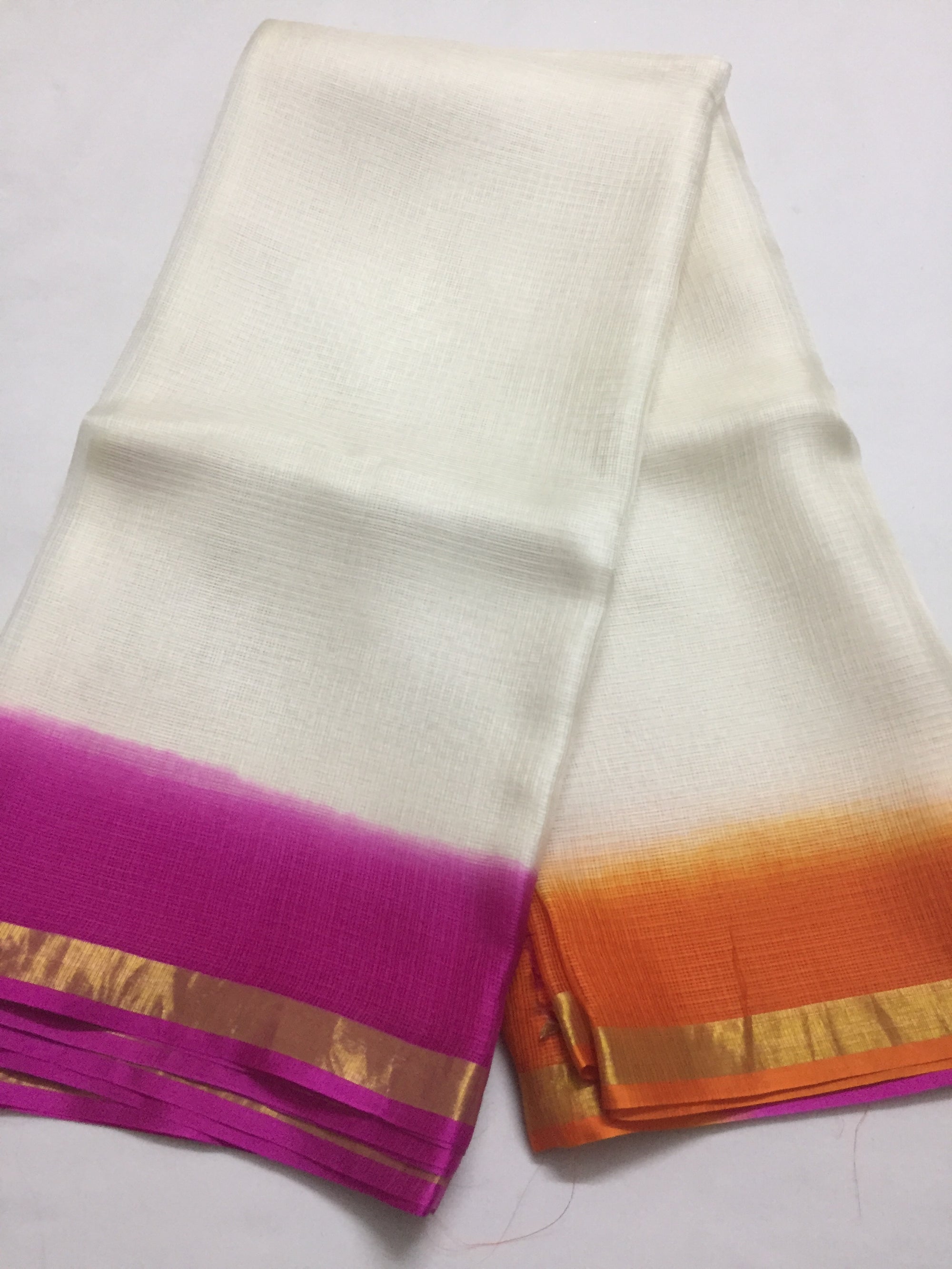 Multishaded Pure kota silk saree