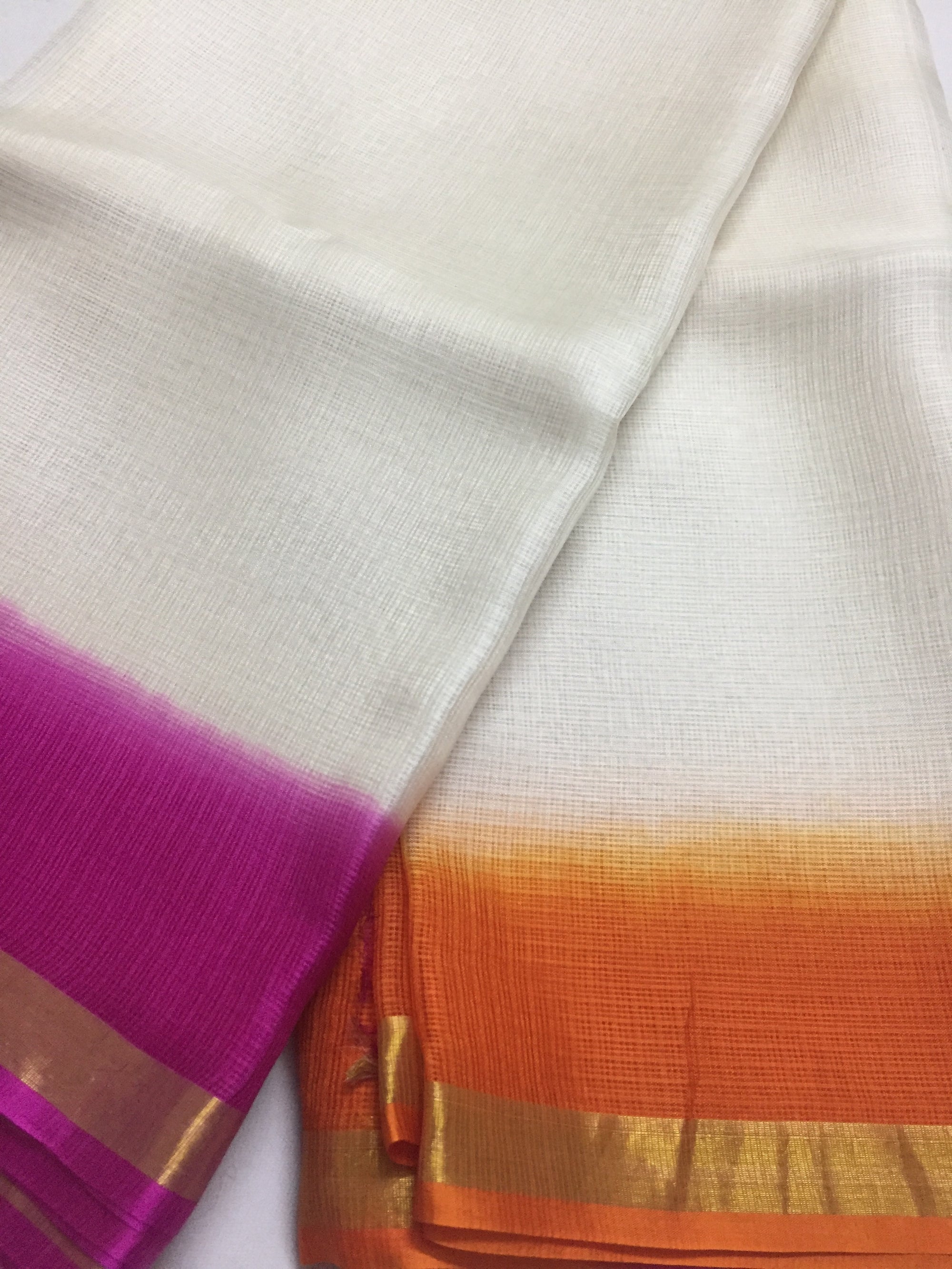Multishaded Pure kota silk saree