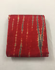 Shibori tie and dye pure raw silk kurta