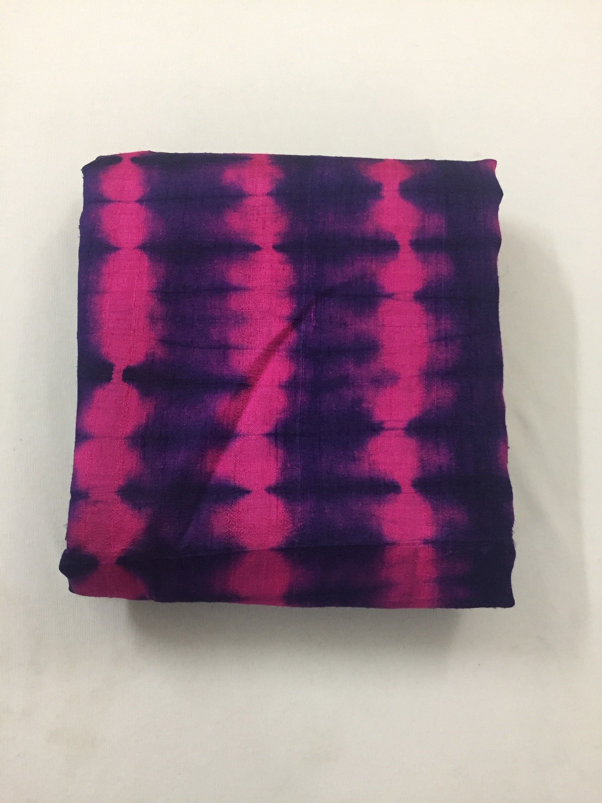 Shibori tie and dye pure raw silk kurta