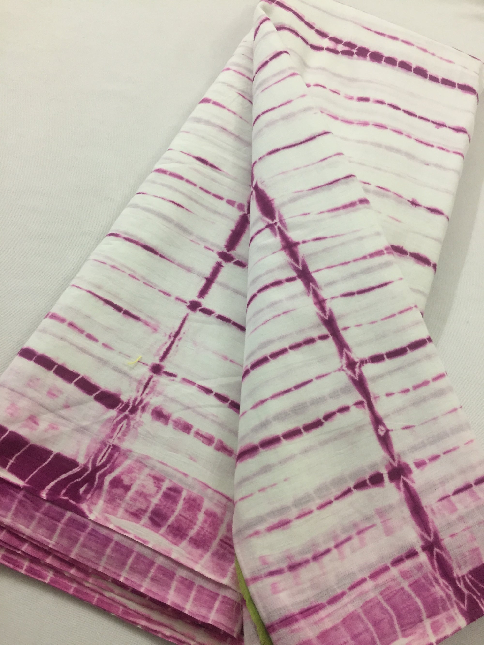 Mul cotton tie and dye fabric