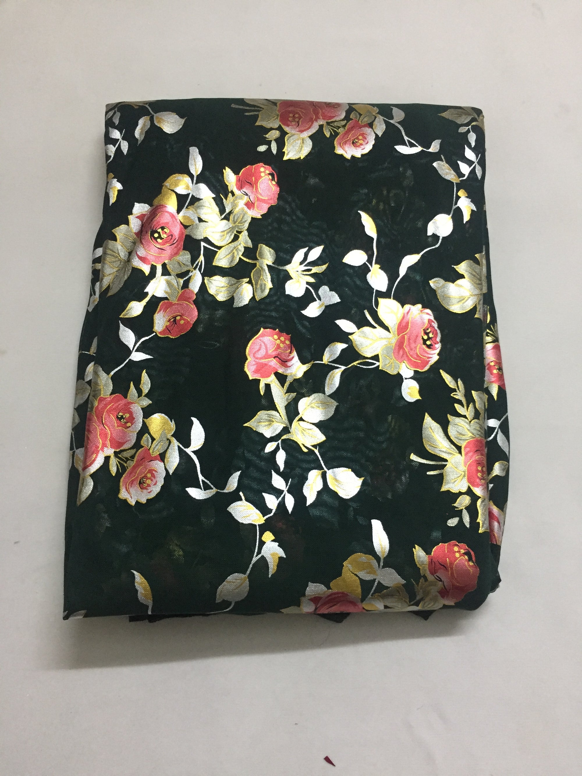 Printed lycra imported net fabric