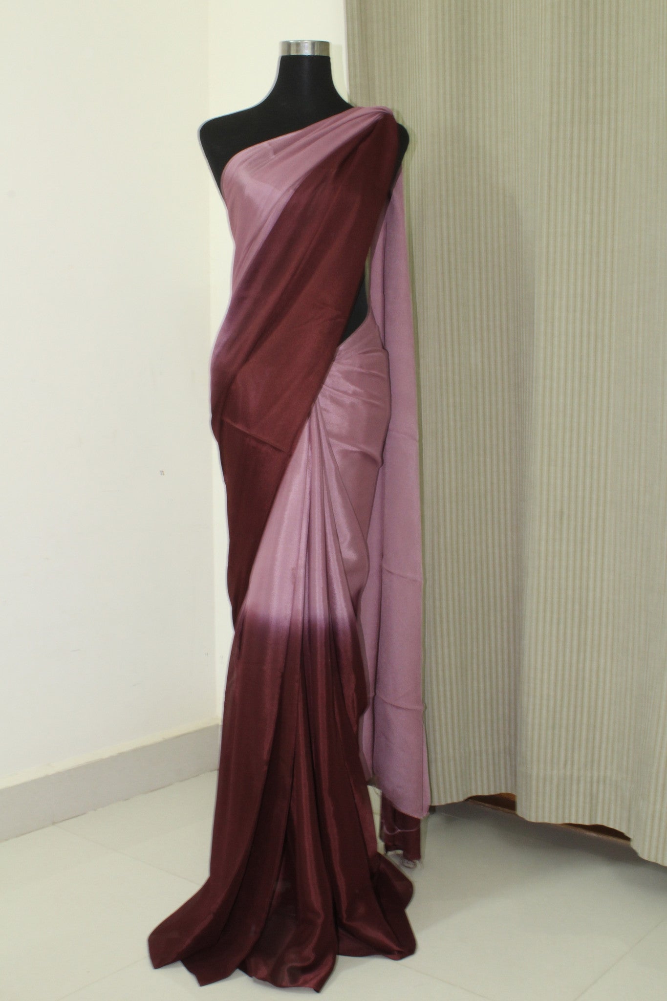 Crepe saree