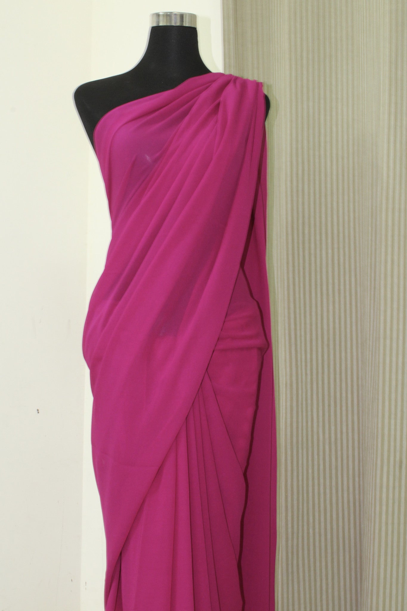 Pure silk georgette saree