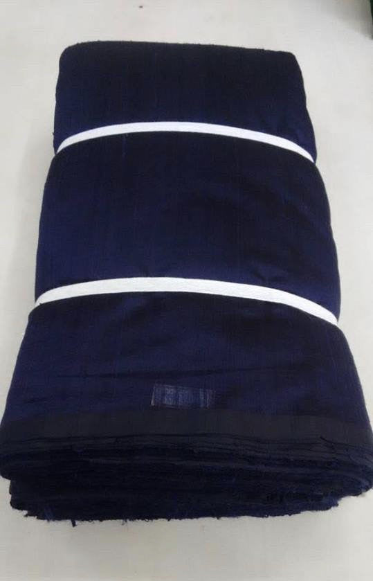 DUPION PURE RAW SILK FABRIC