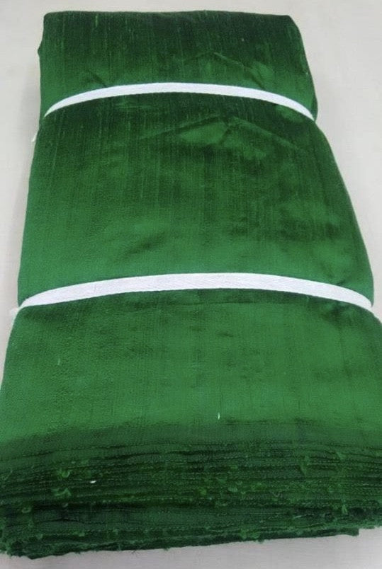 DUPION PURE RAW SILK FABRIC