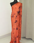 Shibori pure silk saree