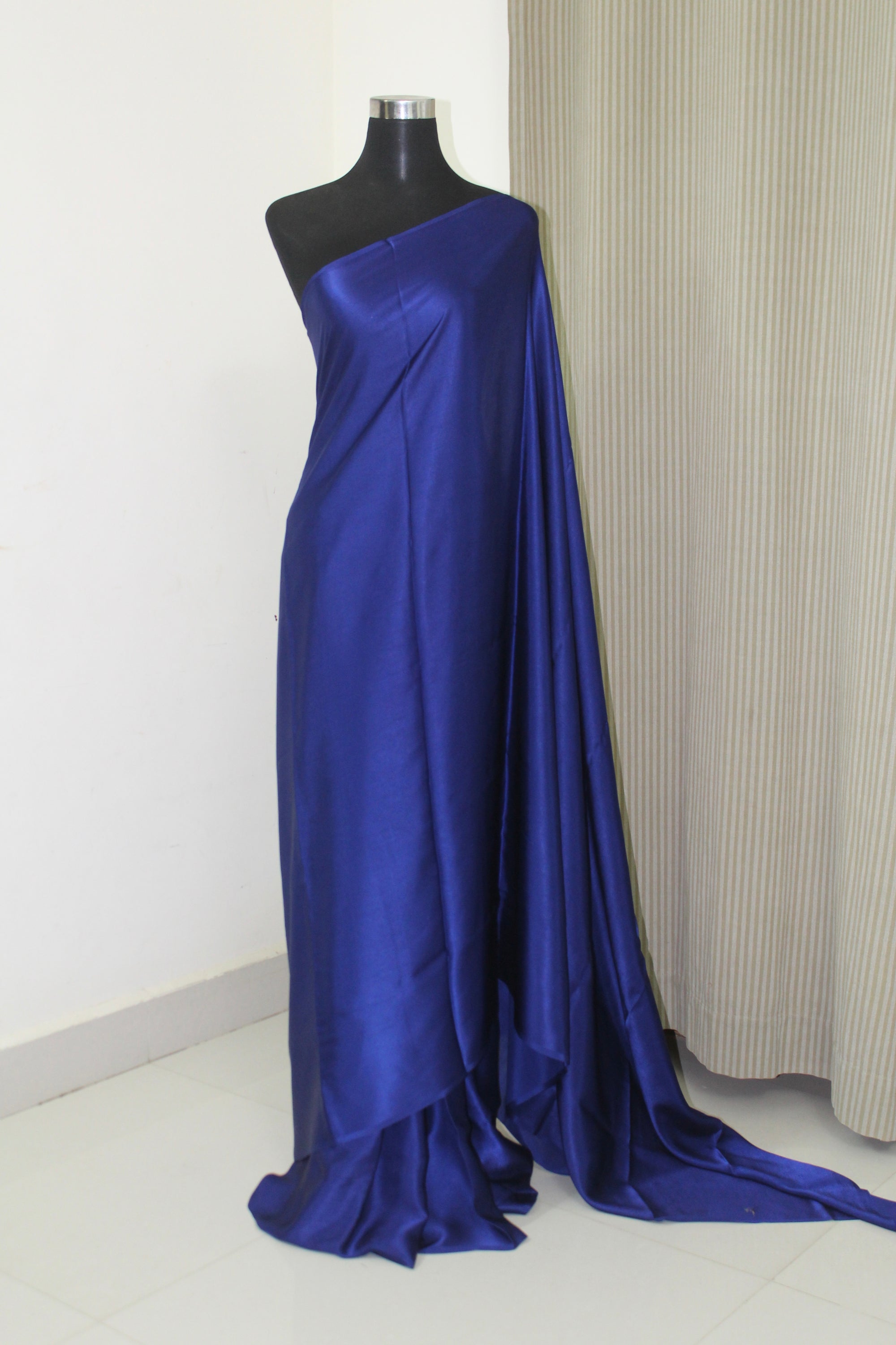 Pure silk satin saree