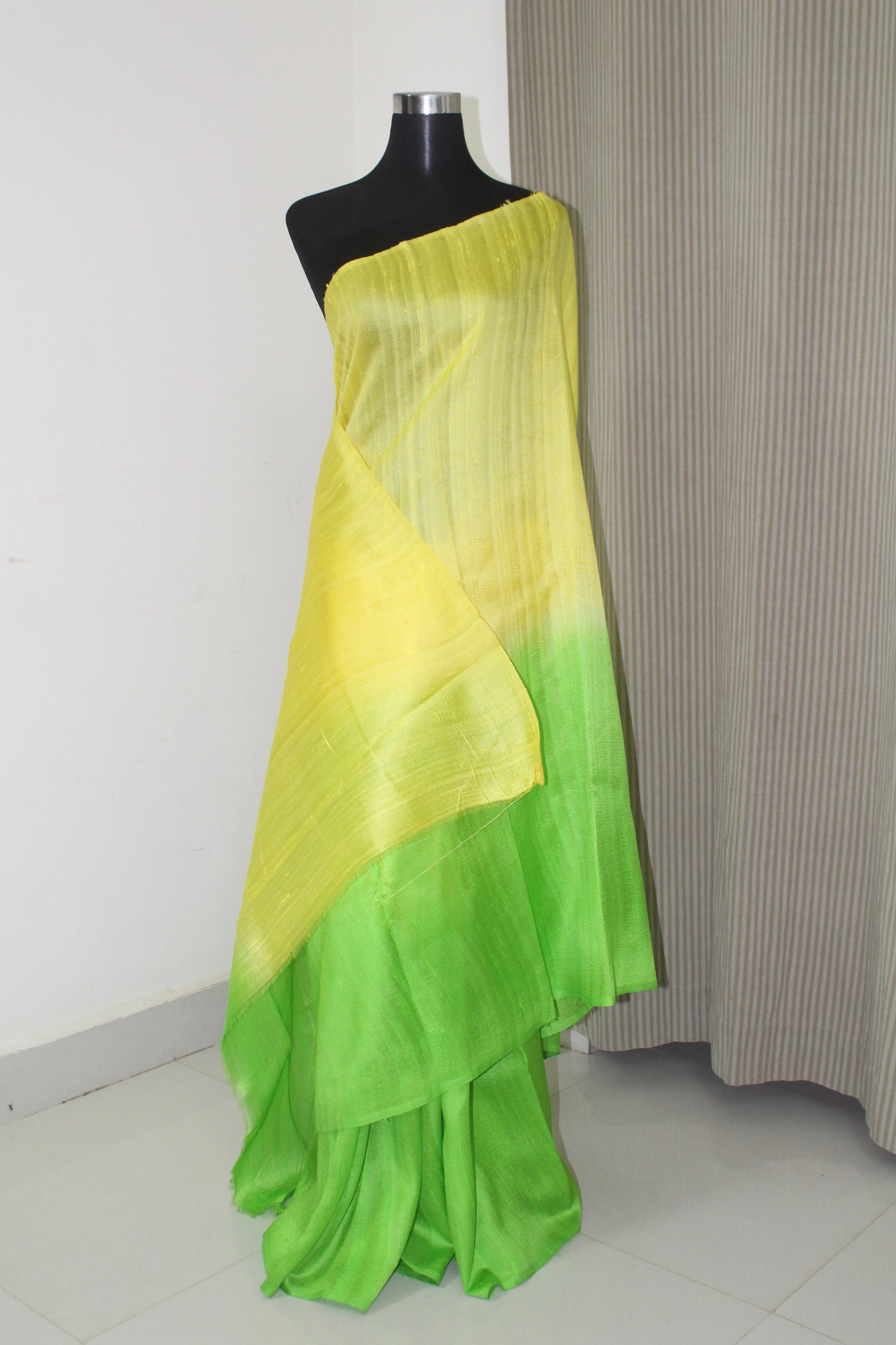 Pure dupion raw silk saree