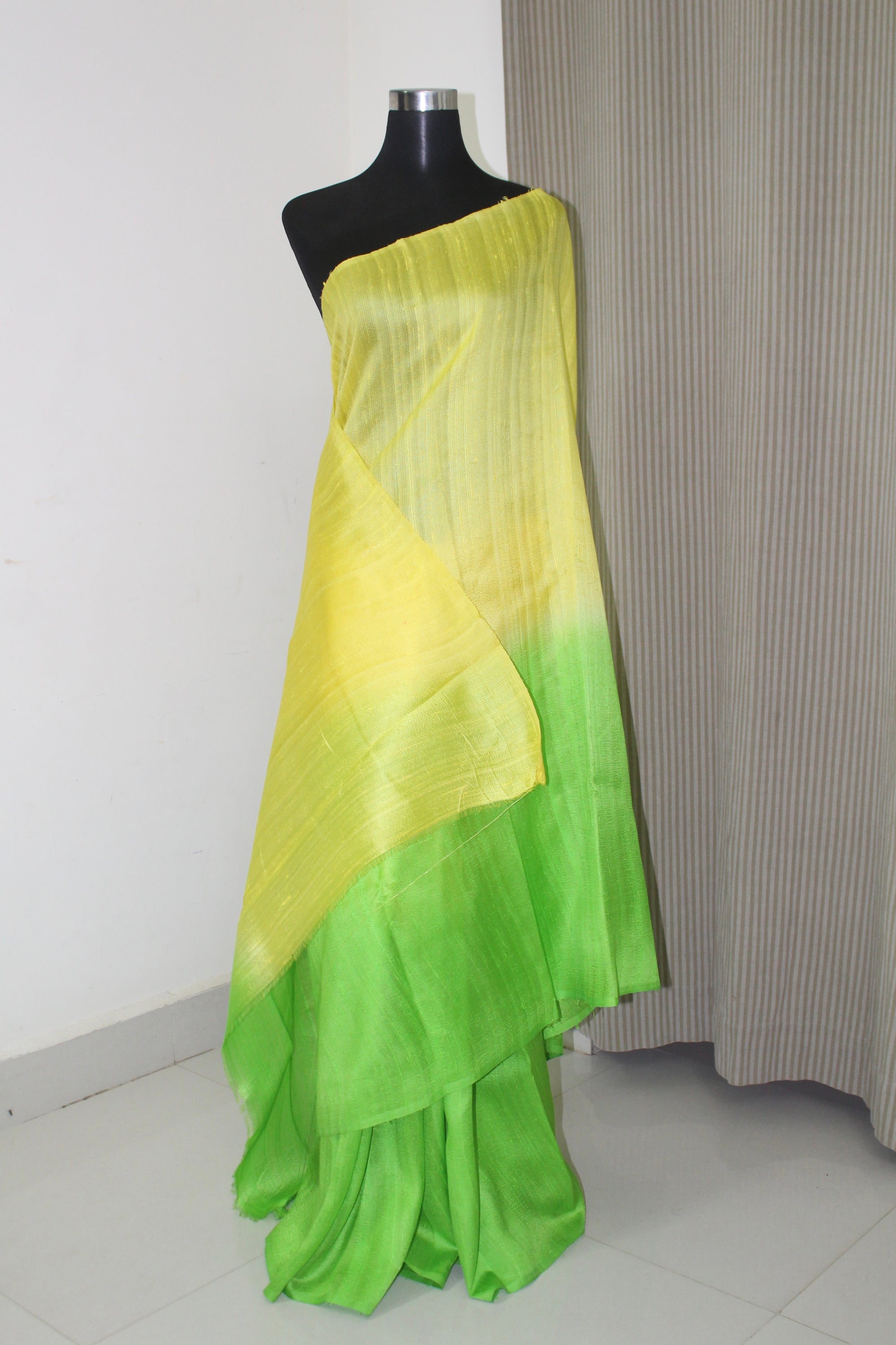Pure dupion raw silk saree