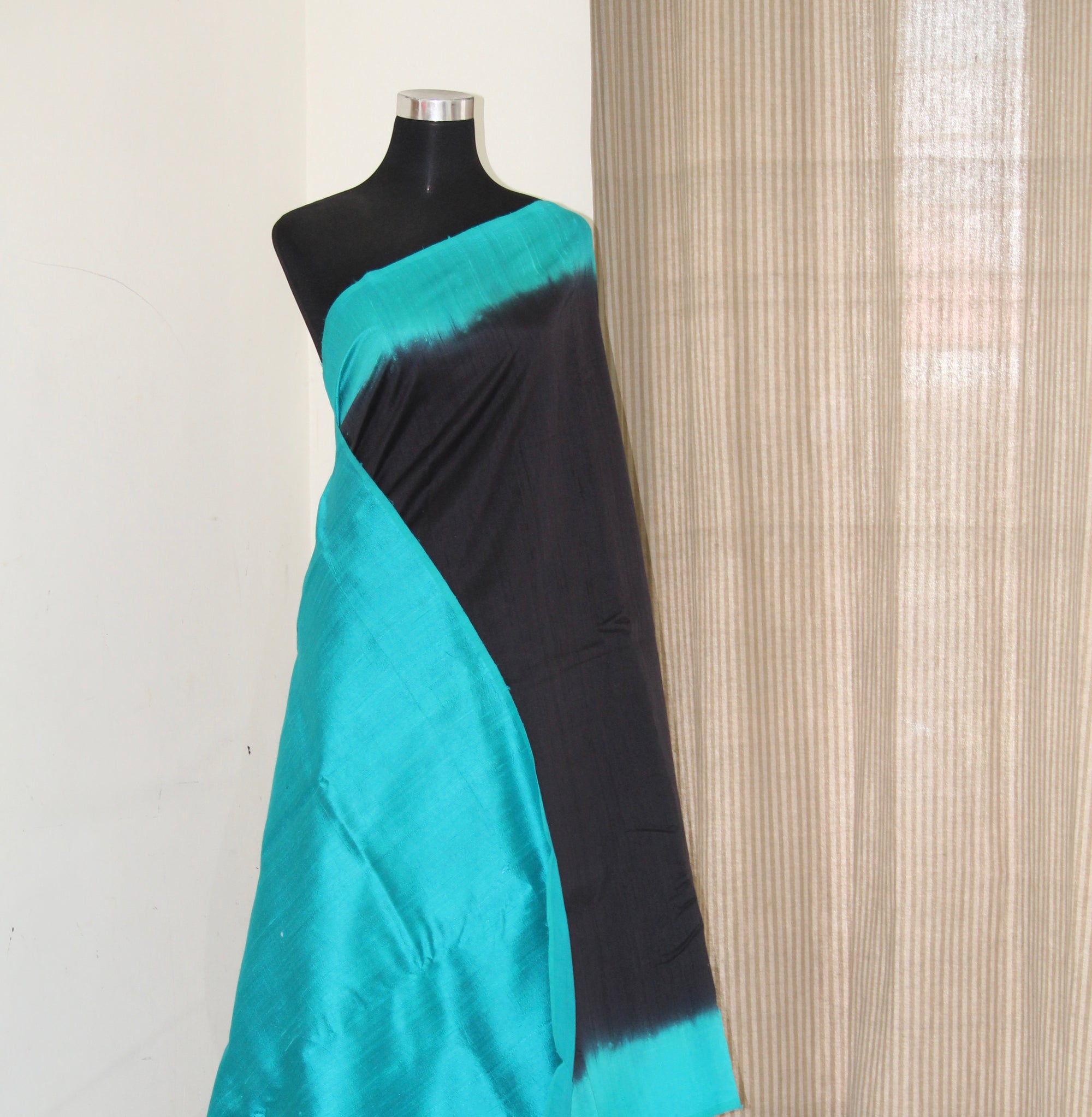 Pure dupion raw silk saree