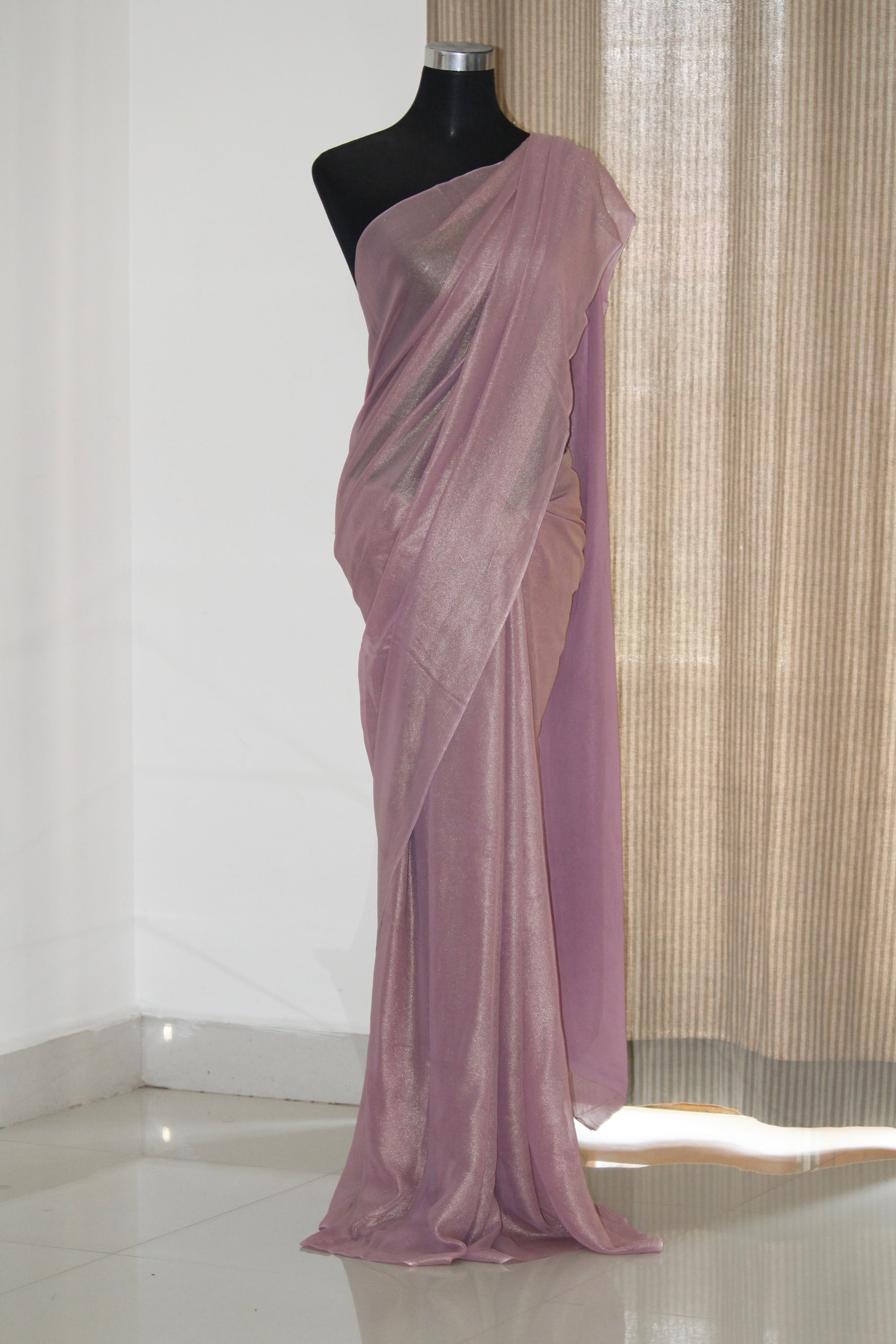 Shimmer georgette saree