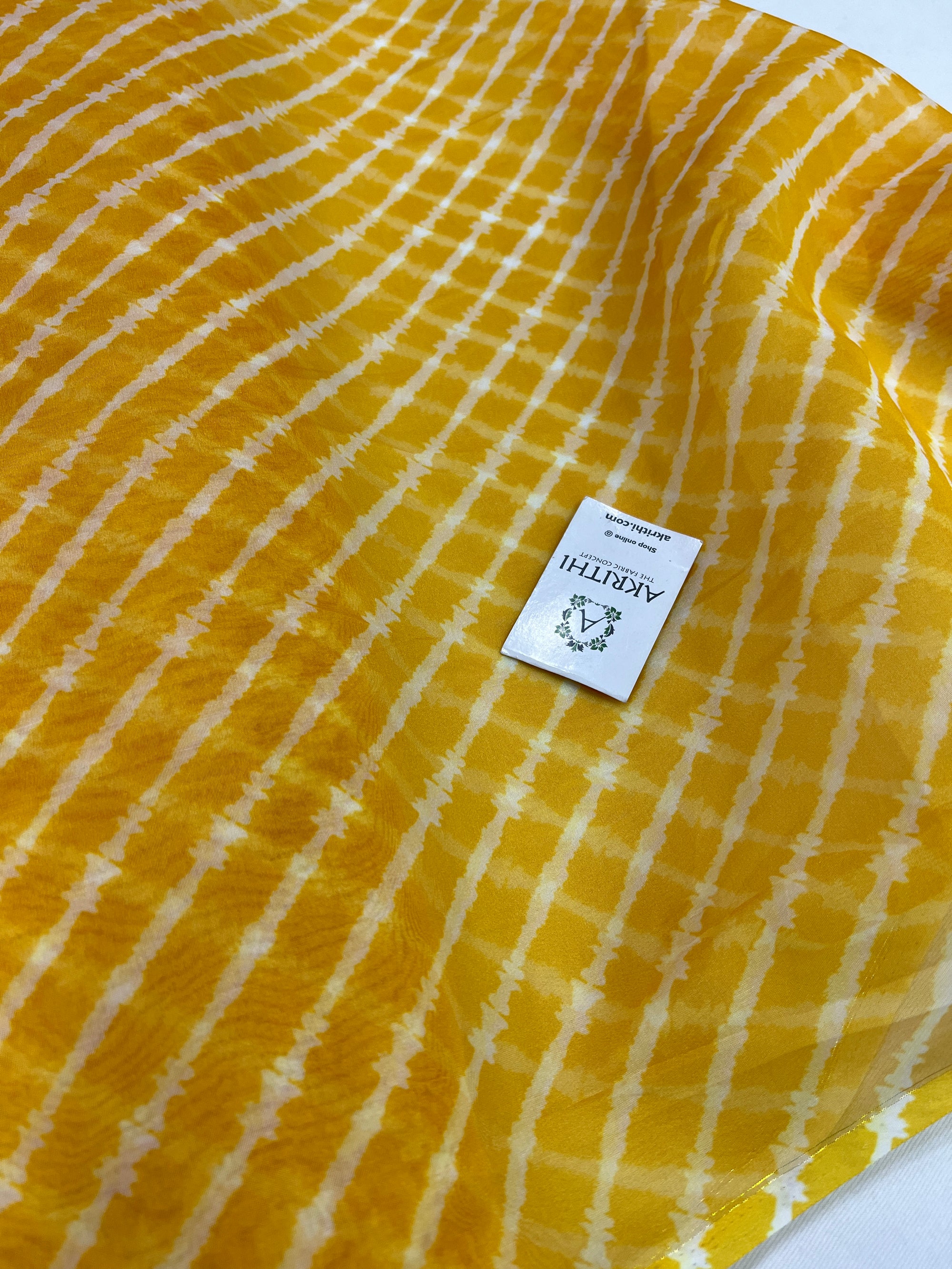 Digital Printed organza fabric