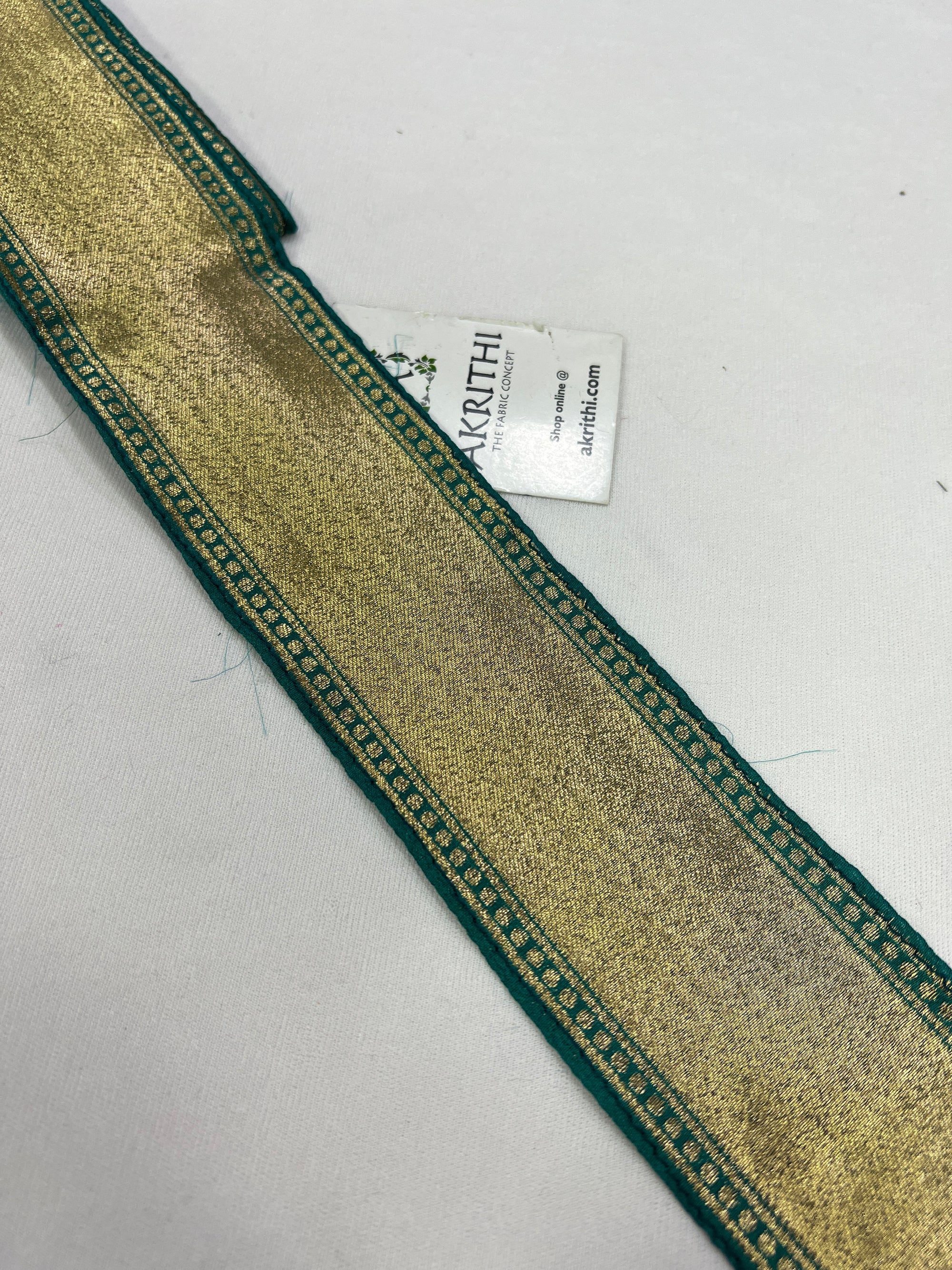 Handloom Banarasi lace 5 metres roll